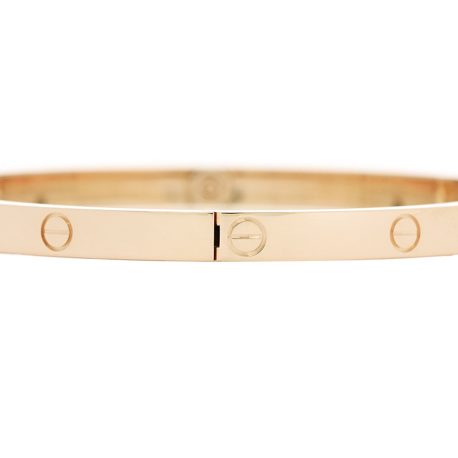 18K Yellow Gold Small LOVE Bracelet 16 — view 5