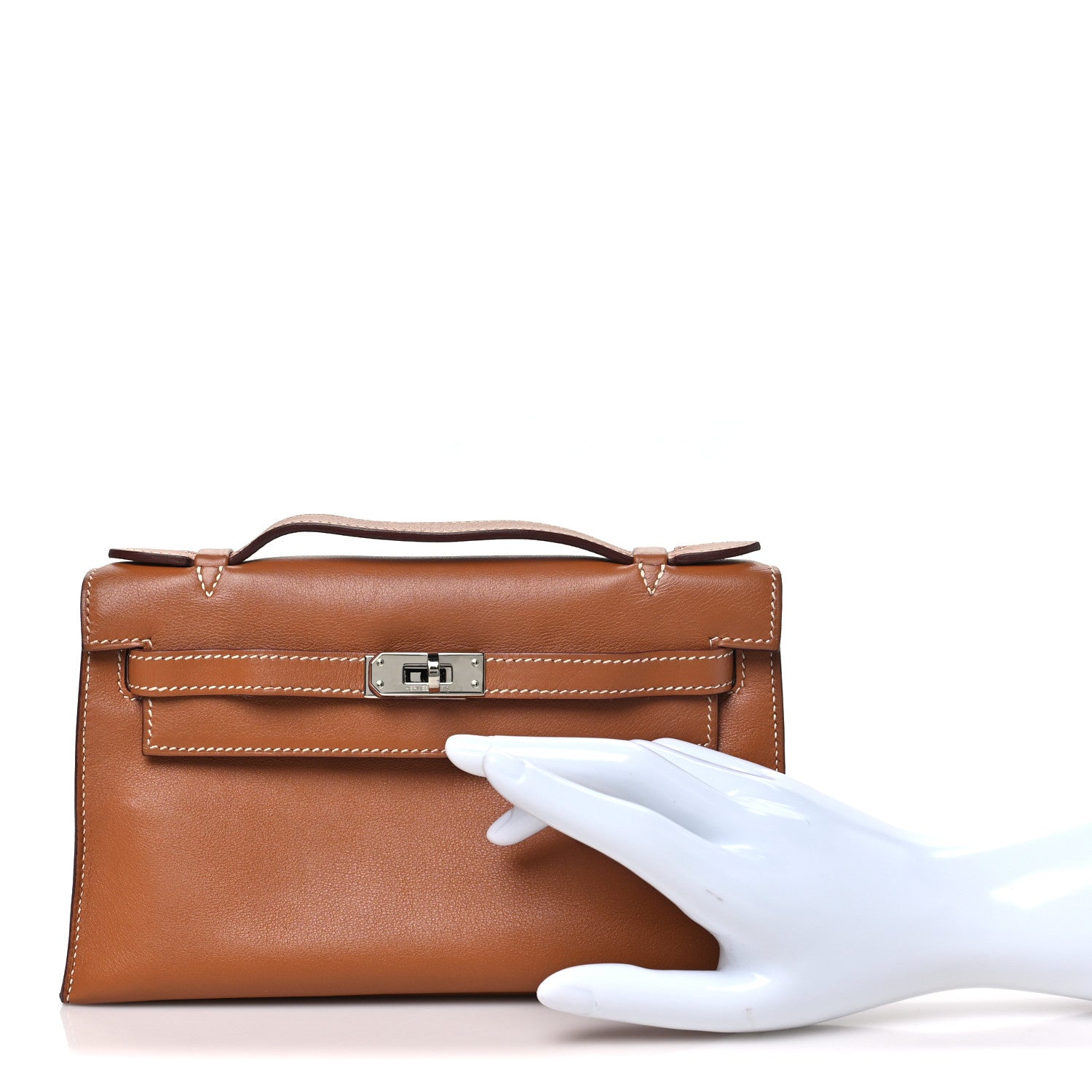 Swift Kelly Pochette Clutch Gold — view 2