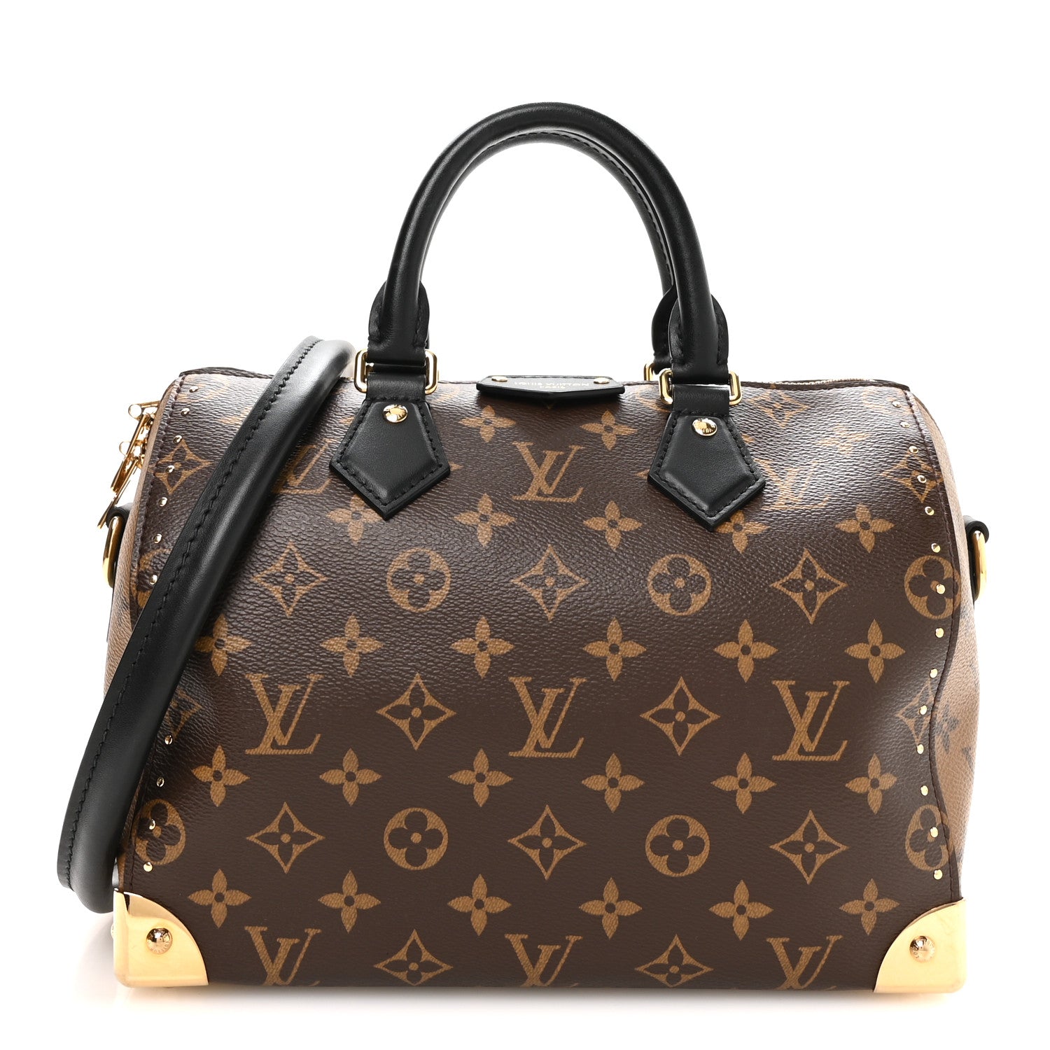 Reverse Monogram Speedy Trunk 25