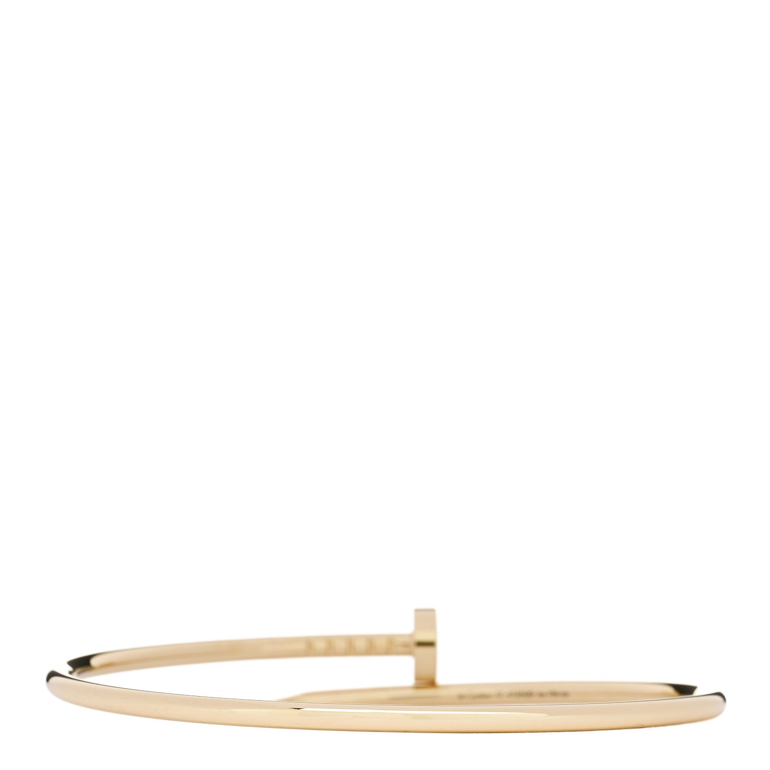 18K Yellow Gold Small Juste Un Clou Bracelet 17 — view 2