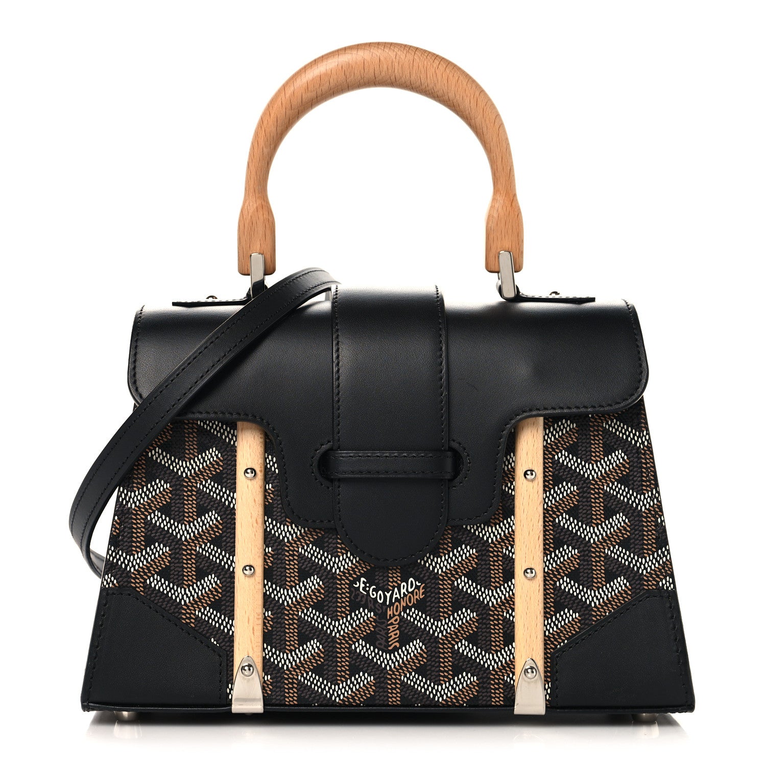 Goyardine Structure Mini Saigon Black