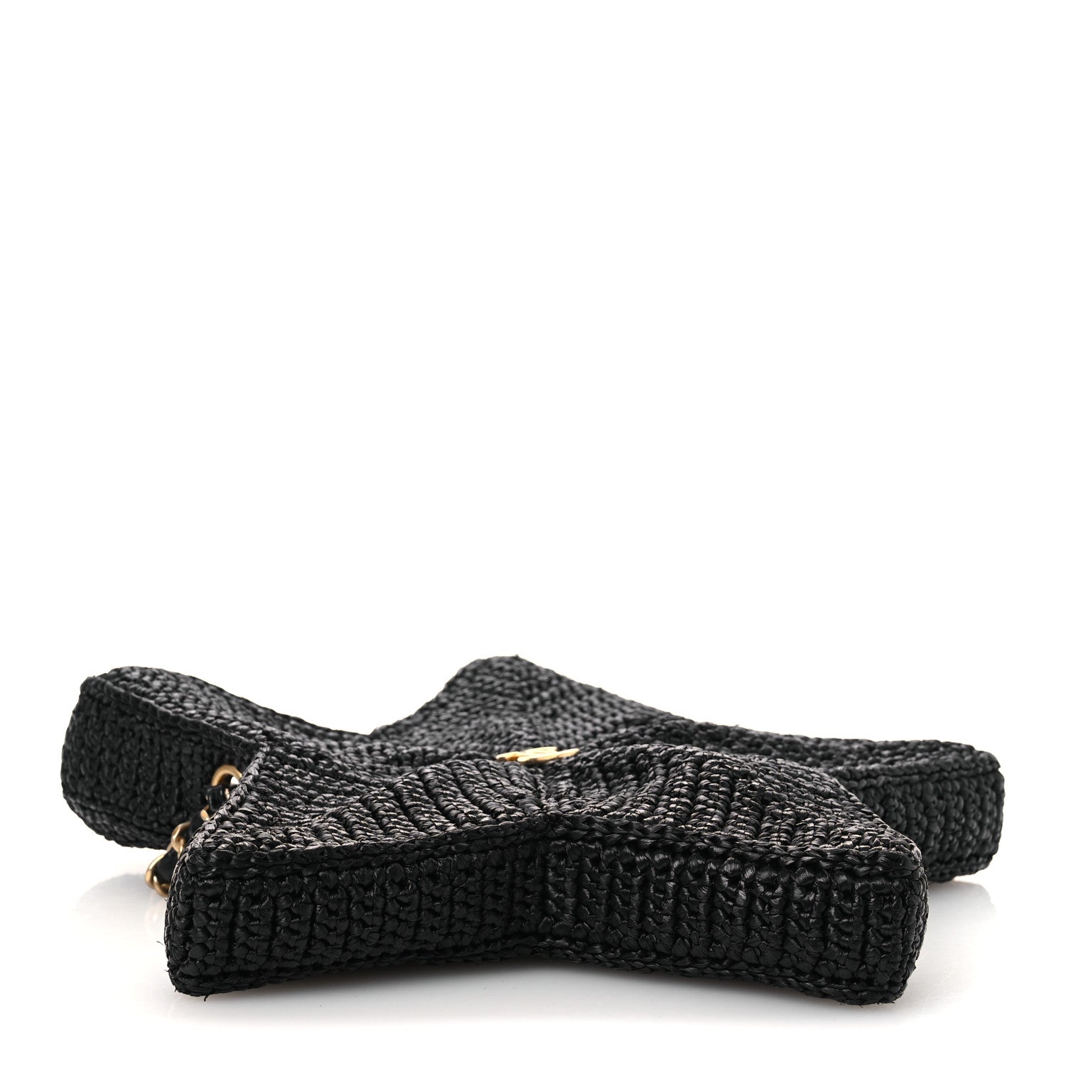 Raffia Star Coco Beach Bag Black — view 4