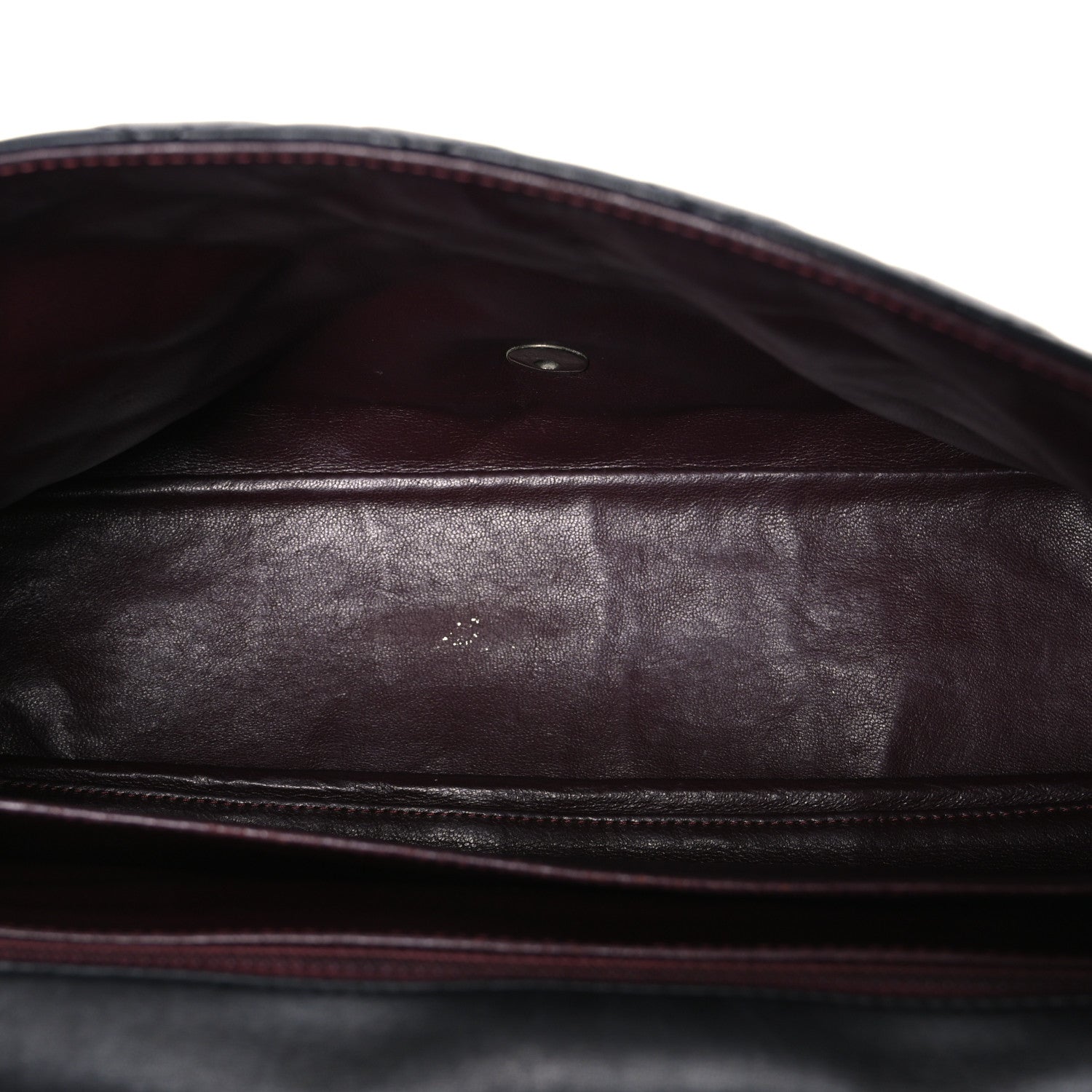 Lambskin Quilted Maxi Double Flap Black — view 5