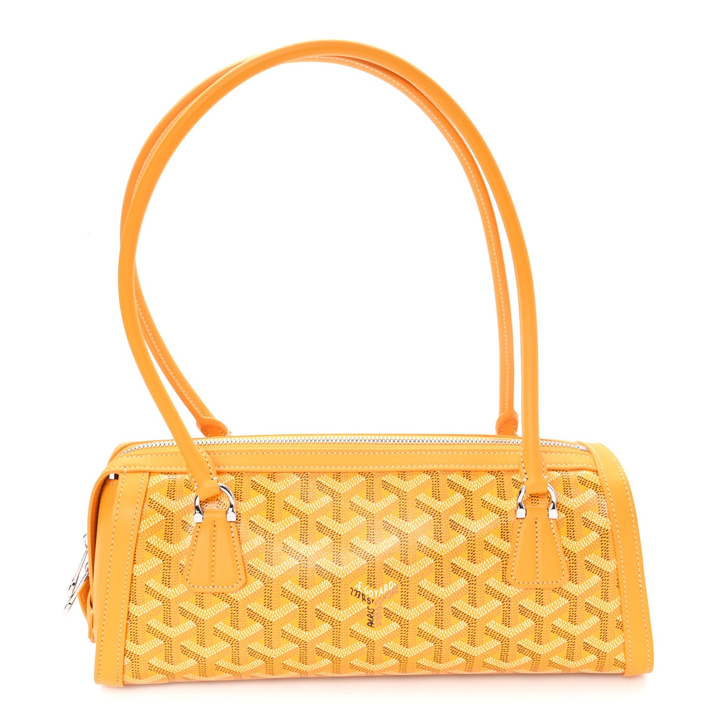 Goyardine Bonbonniere Bag Yellow