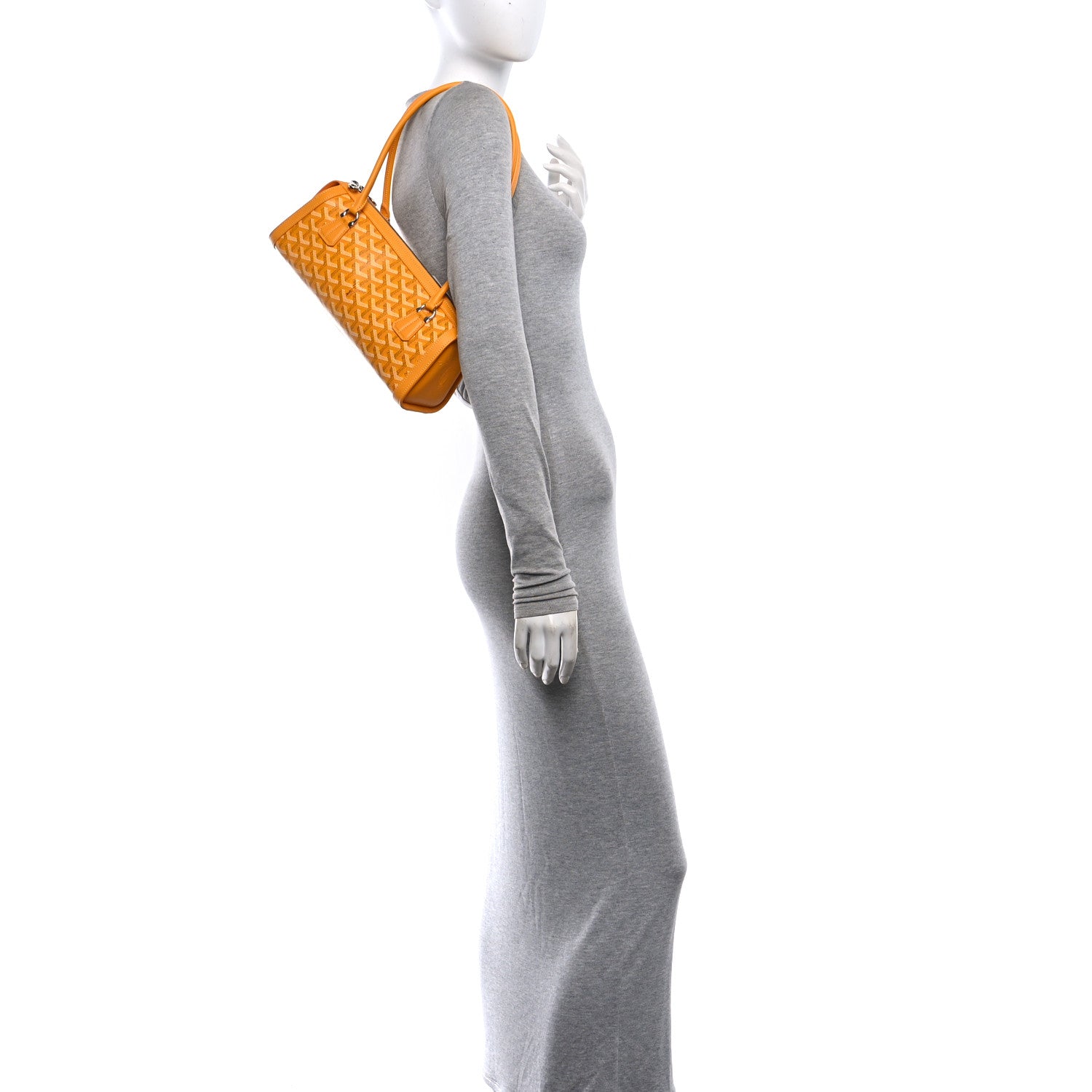 Goyardine Bonbonniere Bag Yellow — view 2