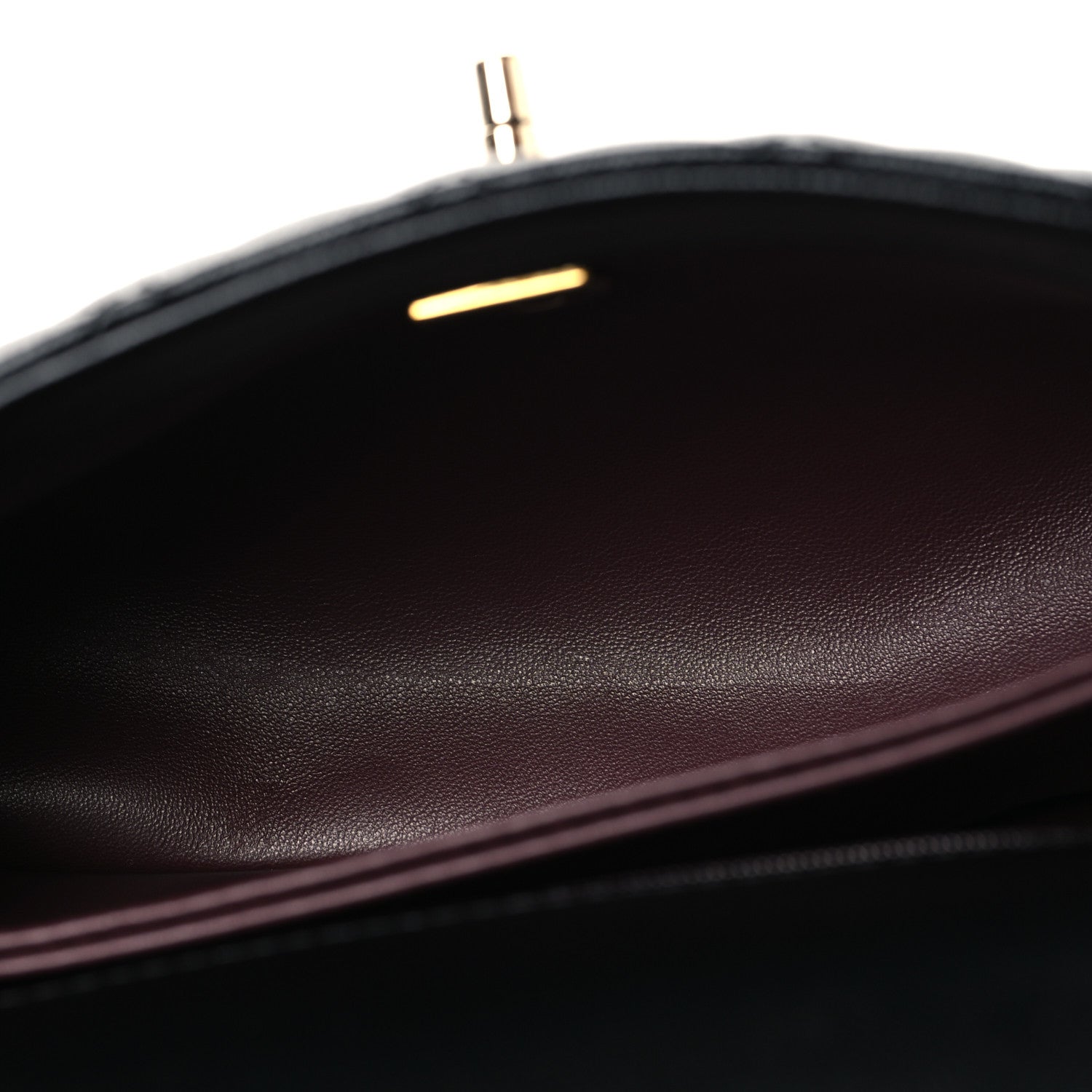 Caviar Quilted Mini Coco Handle Flap Black — view 5