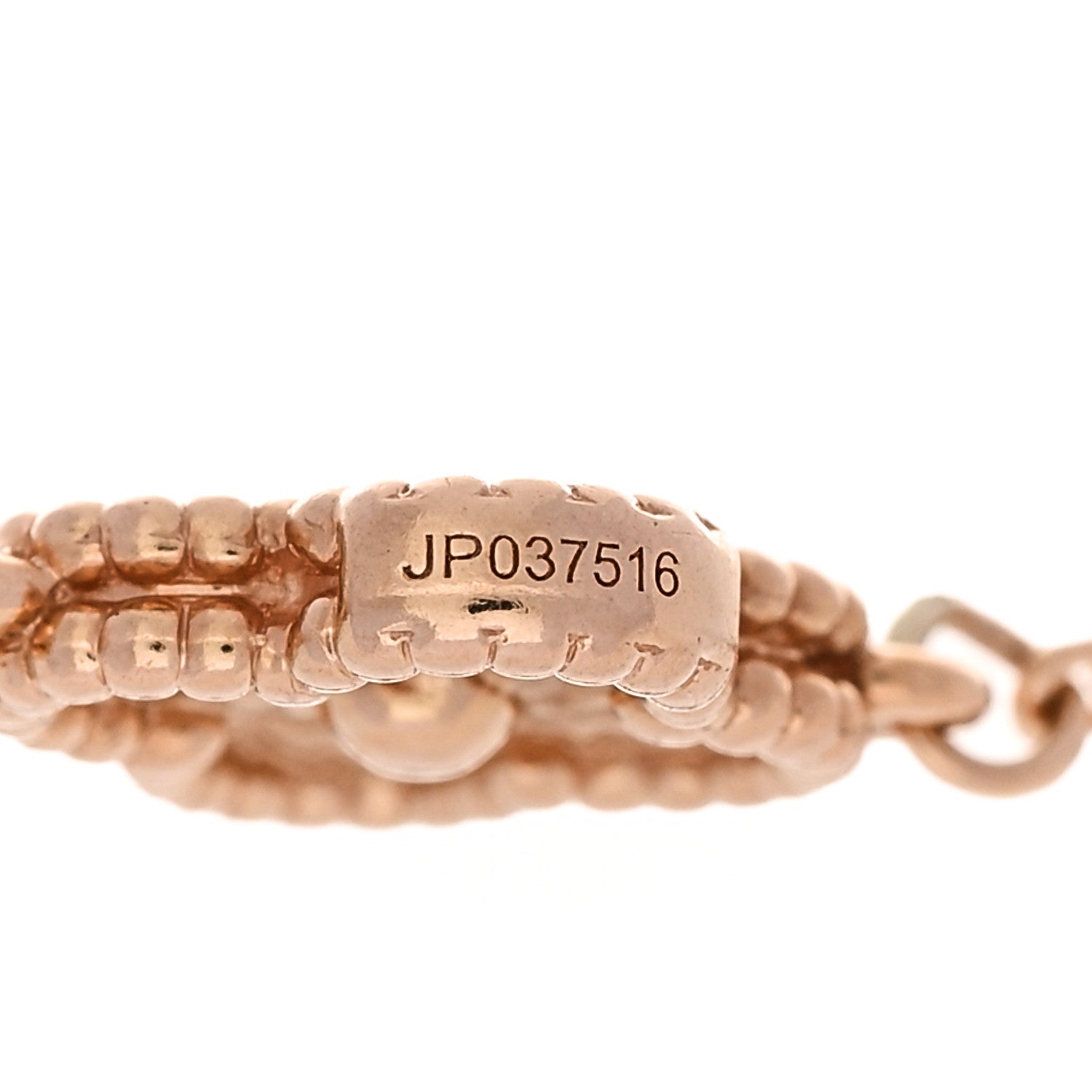 18K Rose Gold 6 Motifs Sweet Alhambra Bracelet — view 4