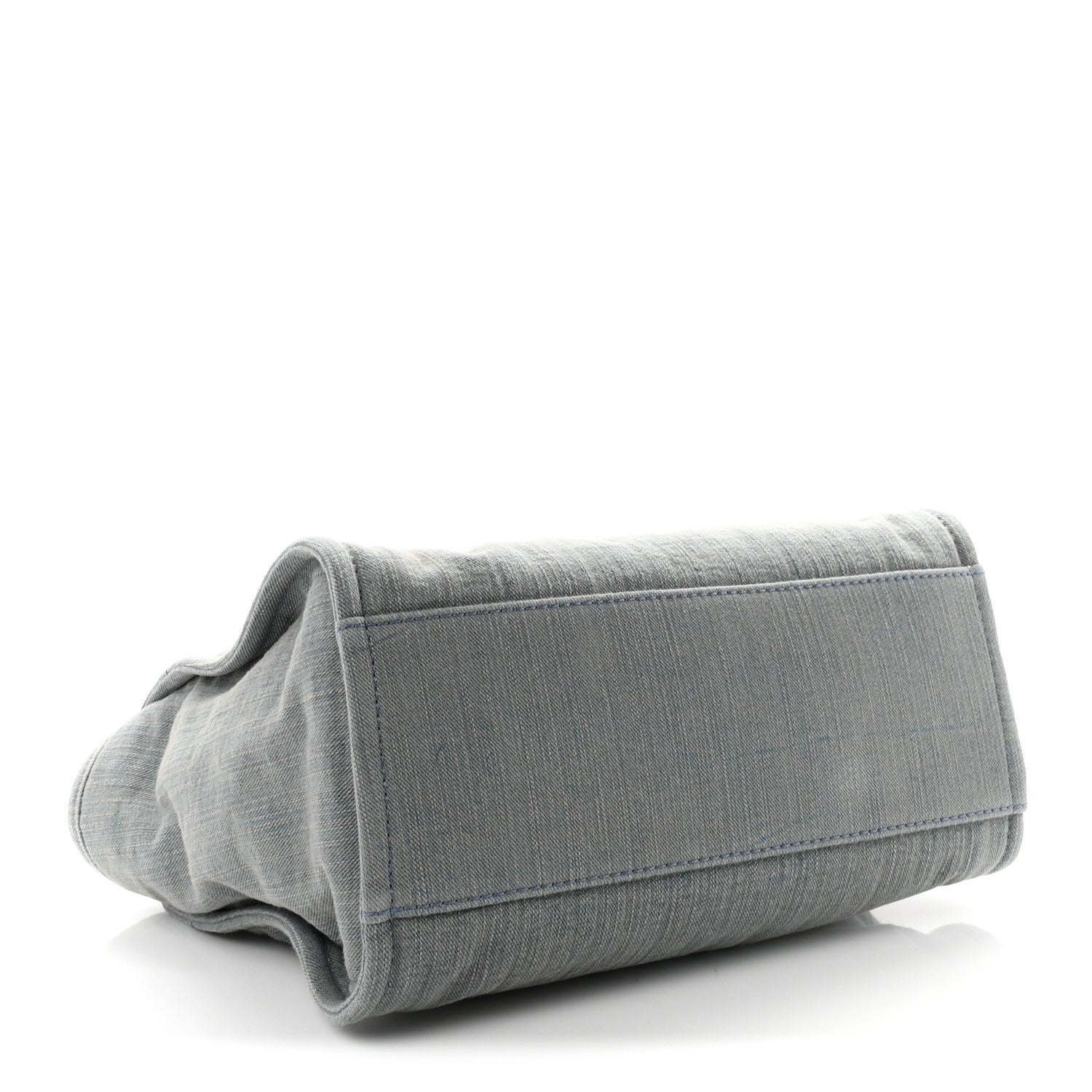 Denim Small Deauville Tote Light Blue — view 4