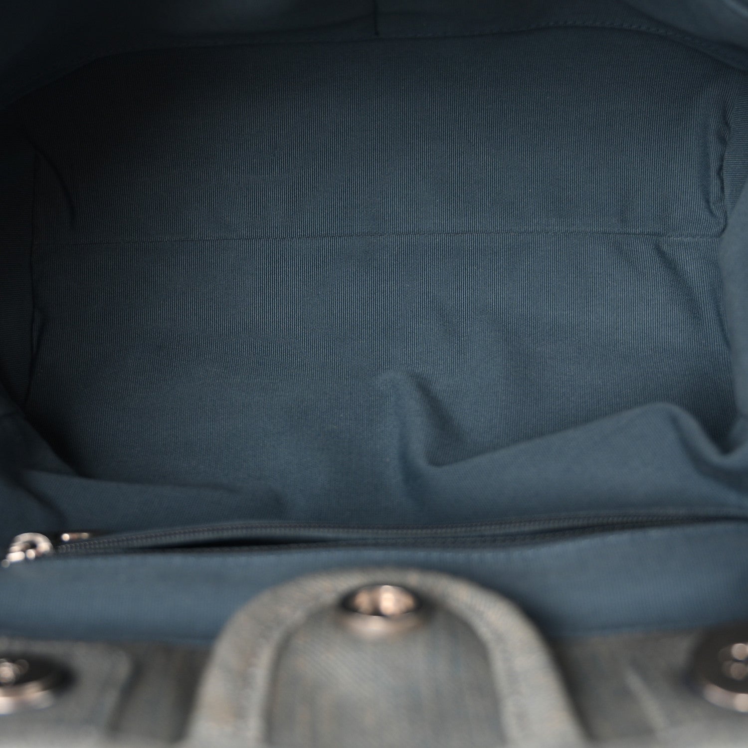 Denim Small Deauville Tote Light Blue — view 5