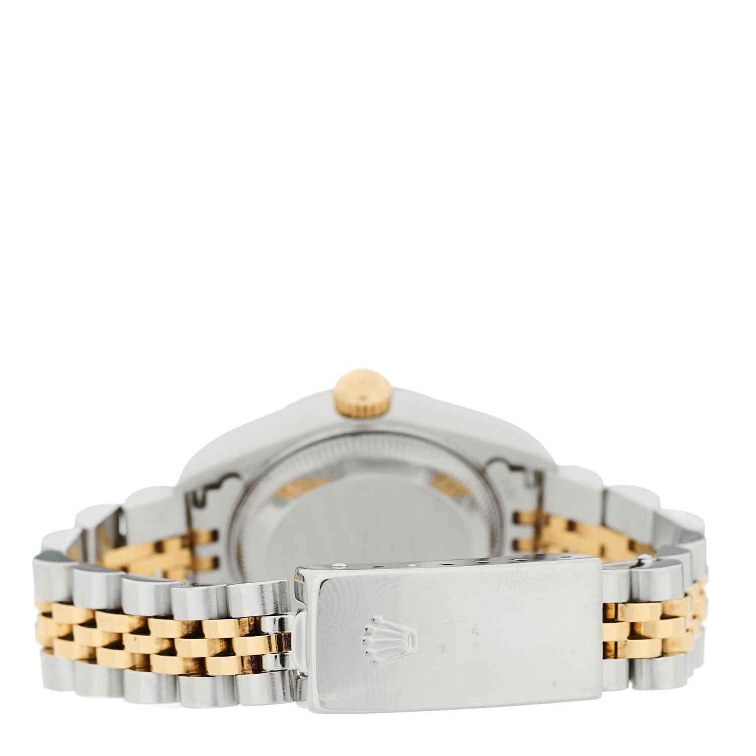 Stainless Steel 18K Yellow Gold Diamond 26mm Oyster Perpetual Datejust Watch Champagne 69173 — view 3