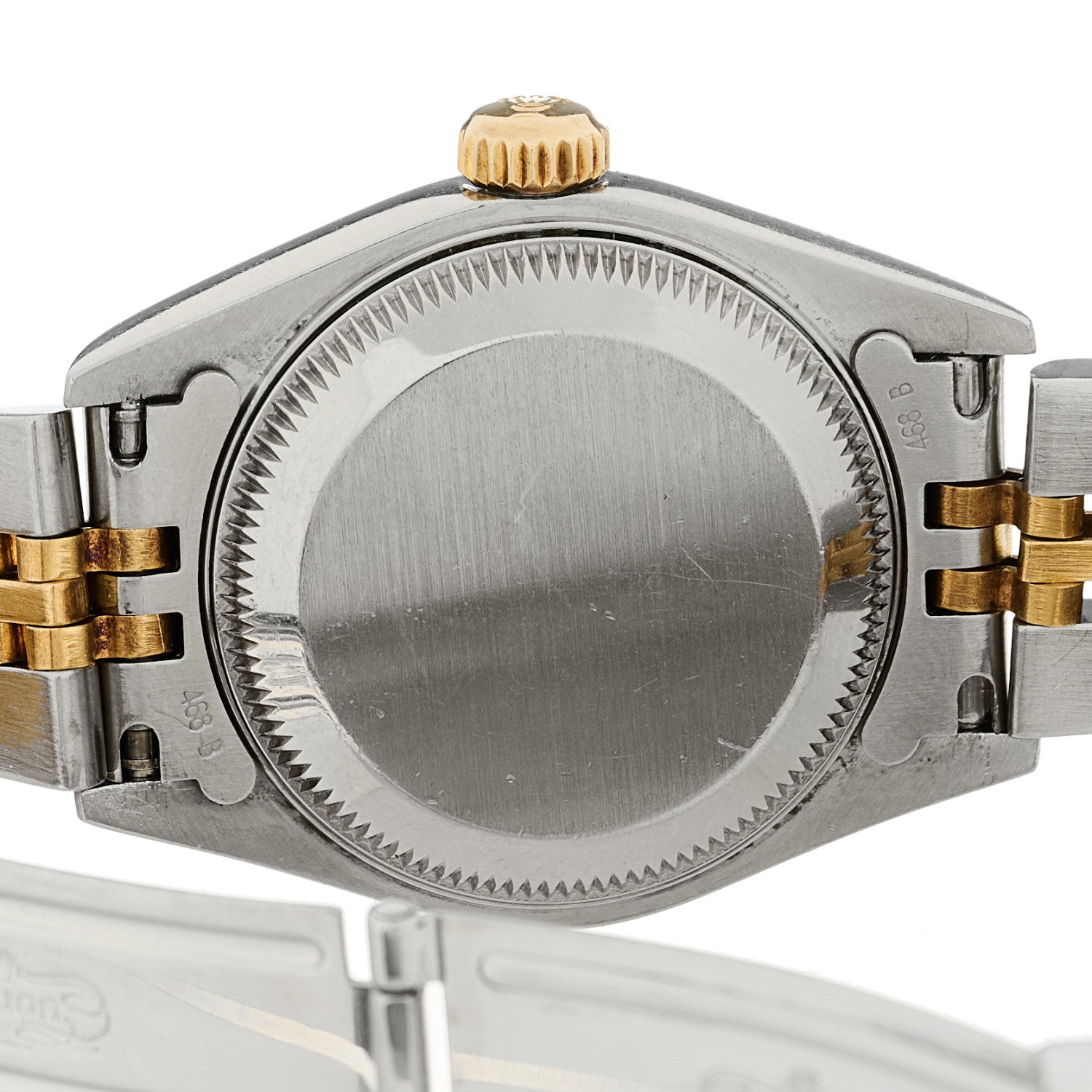 Stainless Steel 18K Yellow Gold Diamond 26mm Oyster Perpetual Datejust Watch Champagne 69173 — view 4