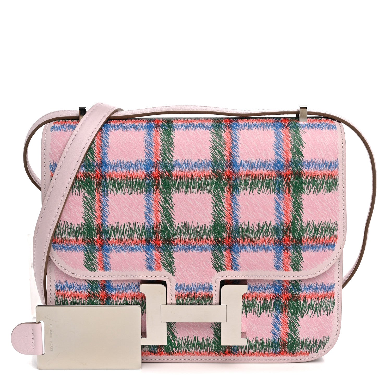 Swift Tartan Printed Constance 18 Mauve Pale — view 3