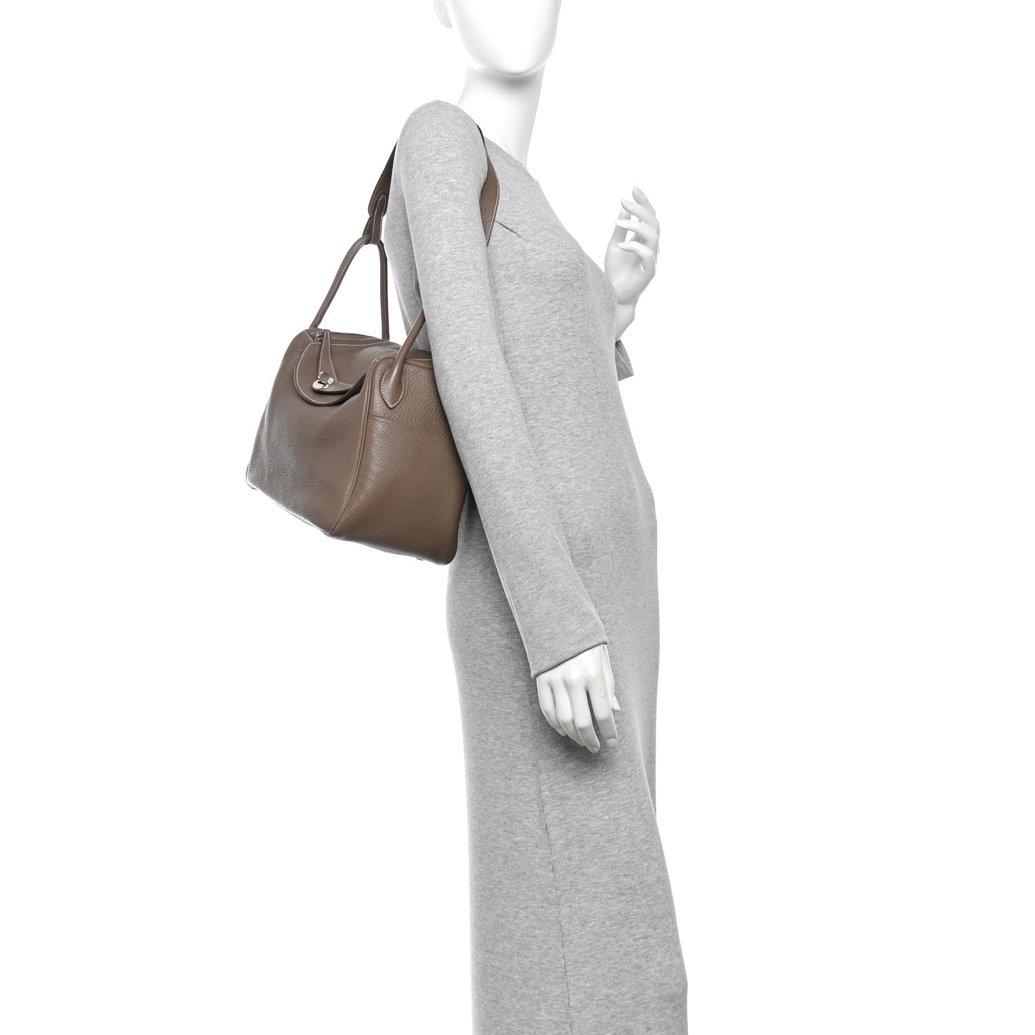 Taurillon Clemence Lindy 30 Etoupe — view 2
