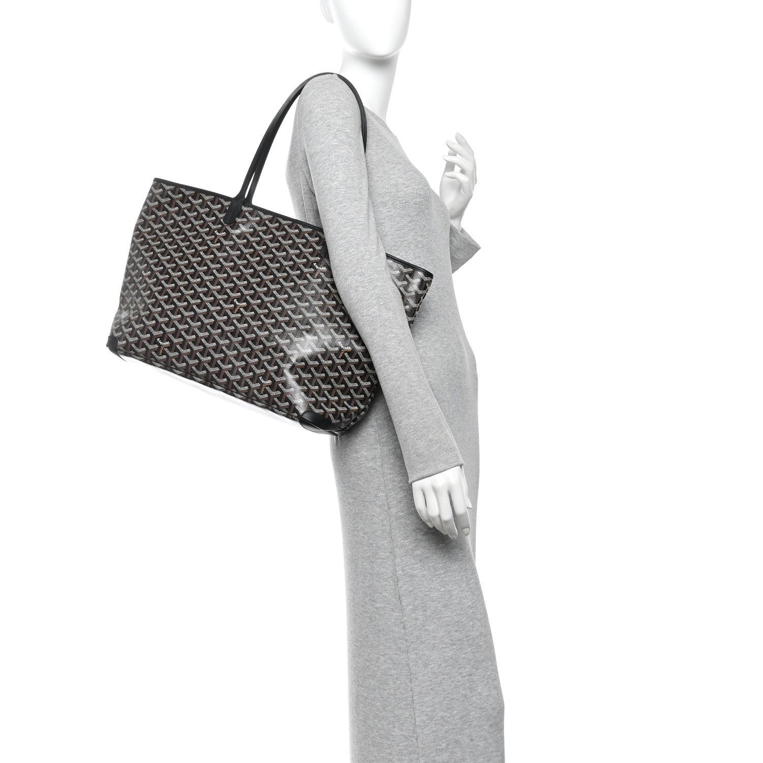 Goyardine Artois MM Black — view 2