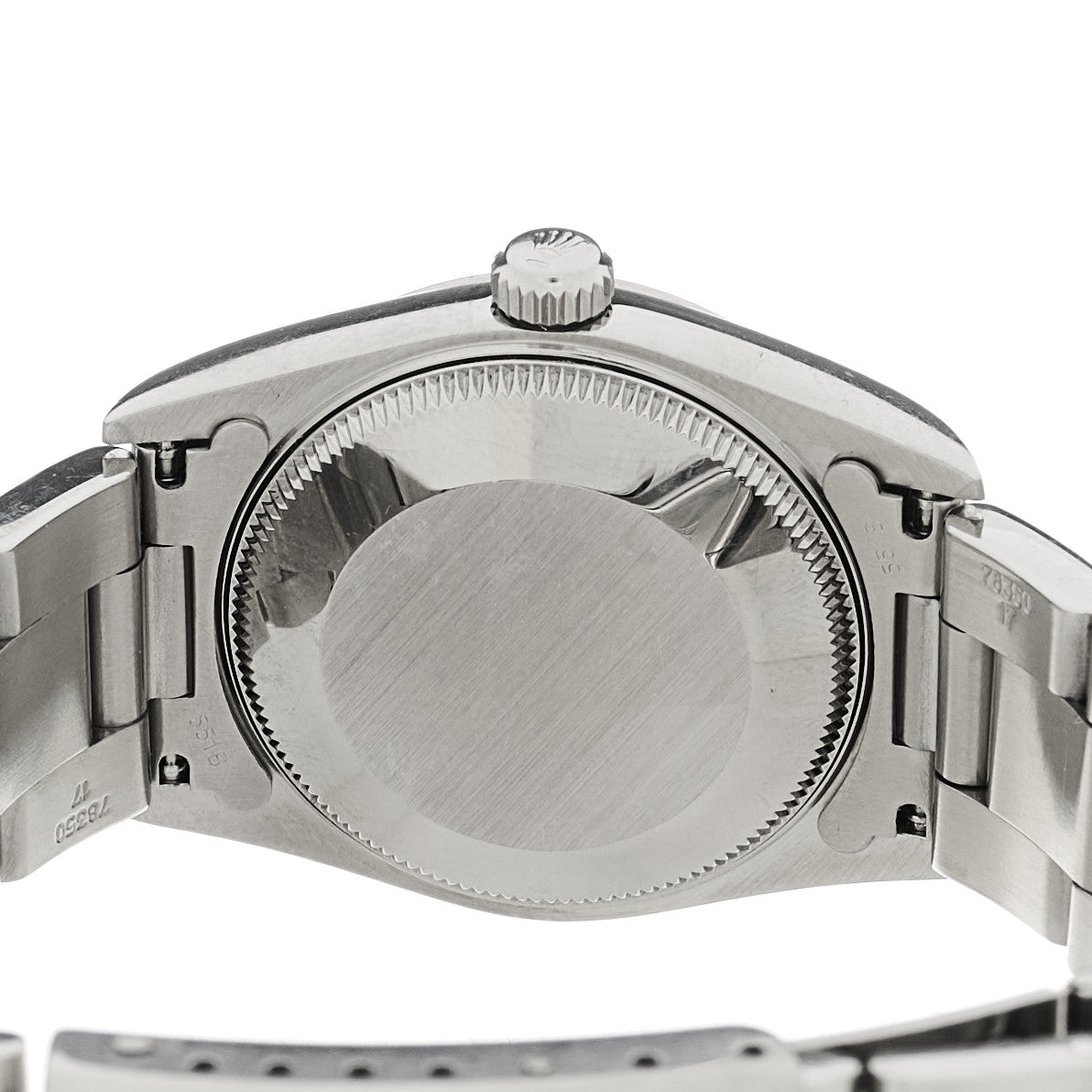 Stainless Steel 31mm Oyster Perpetual Watch Black 77080 — view 4