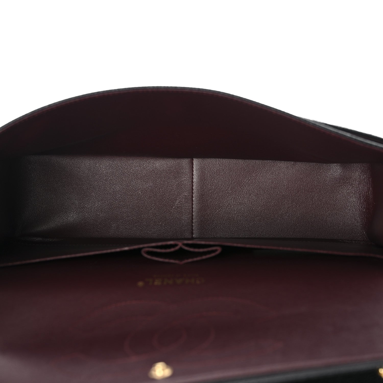 Caviar Quilted Jumbo Double Flap Black — view 5