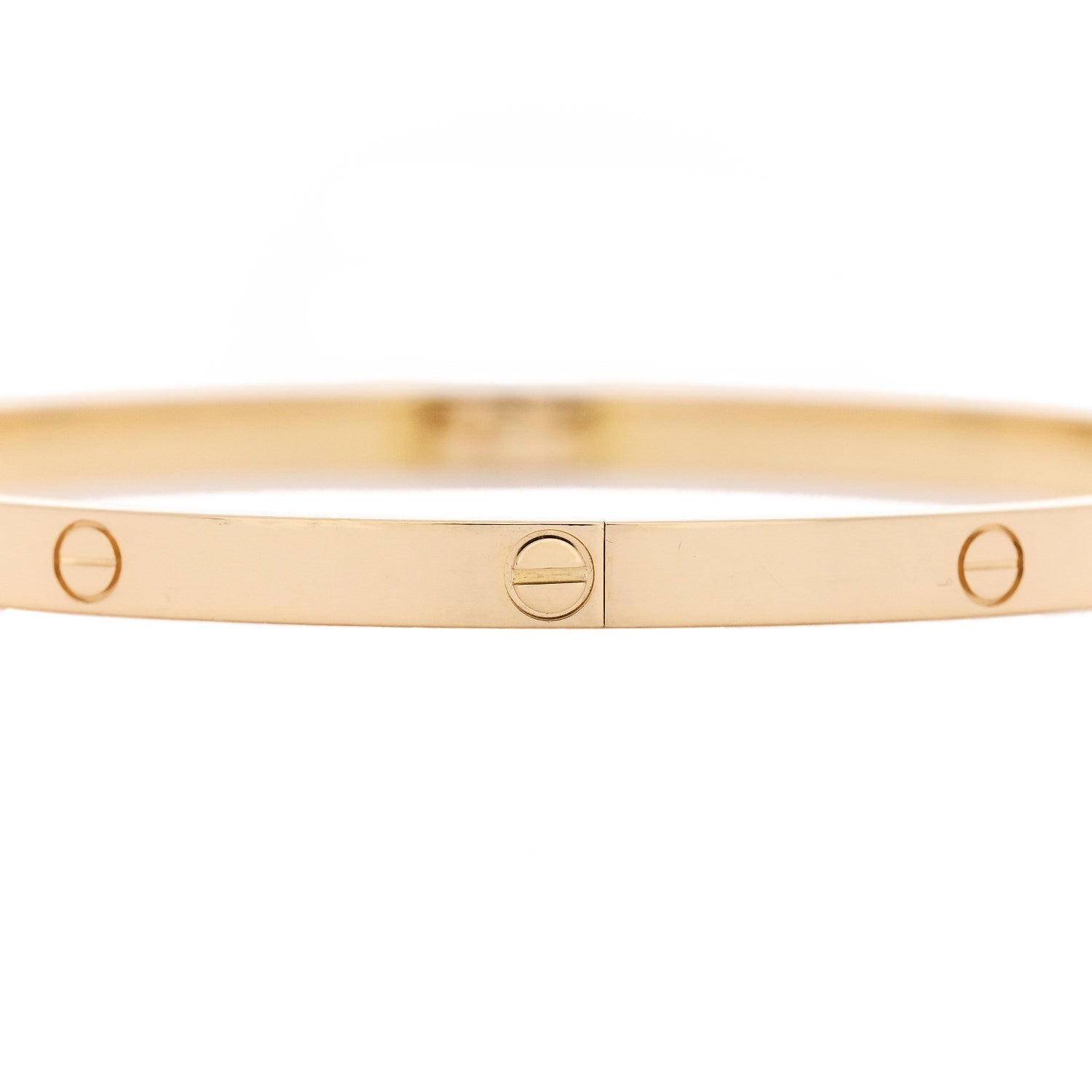 18K Yellow Gold Small LOVE Bracelet 19 — view 4