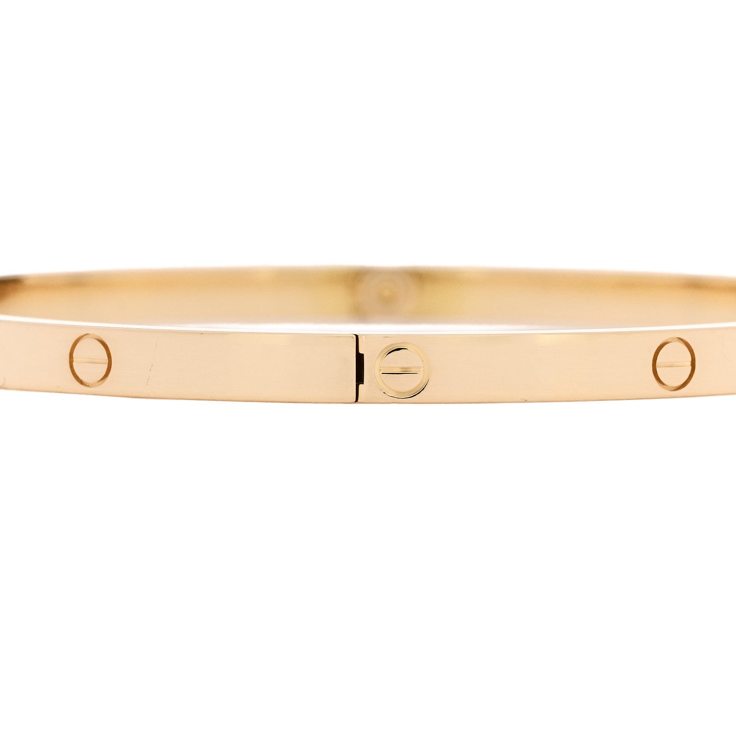 18K Yellow Gold Small LOVE Bracelet 19 — view 5