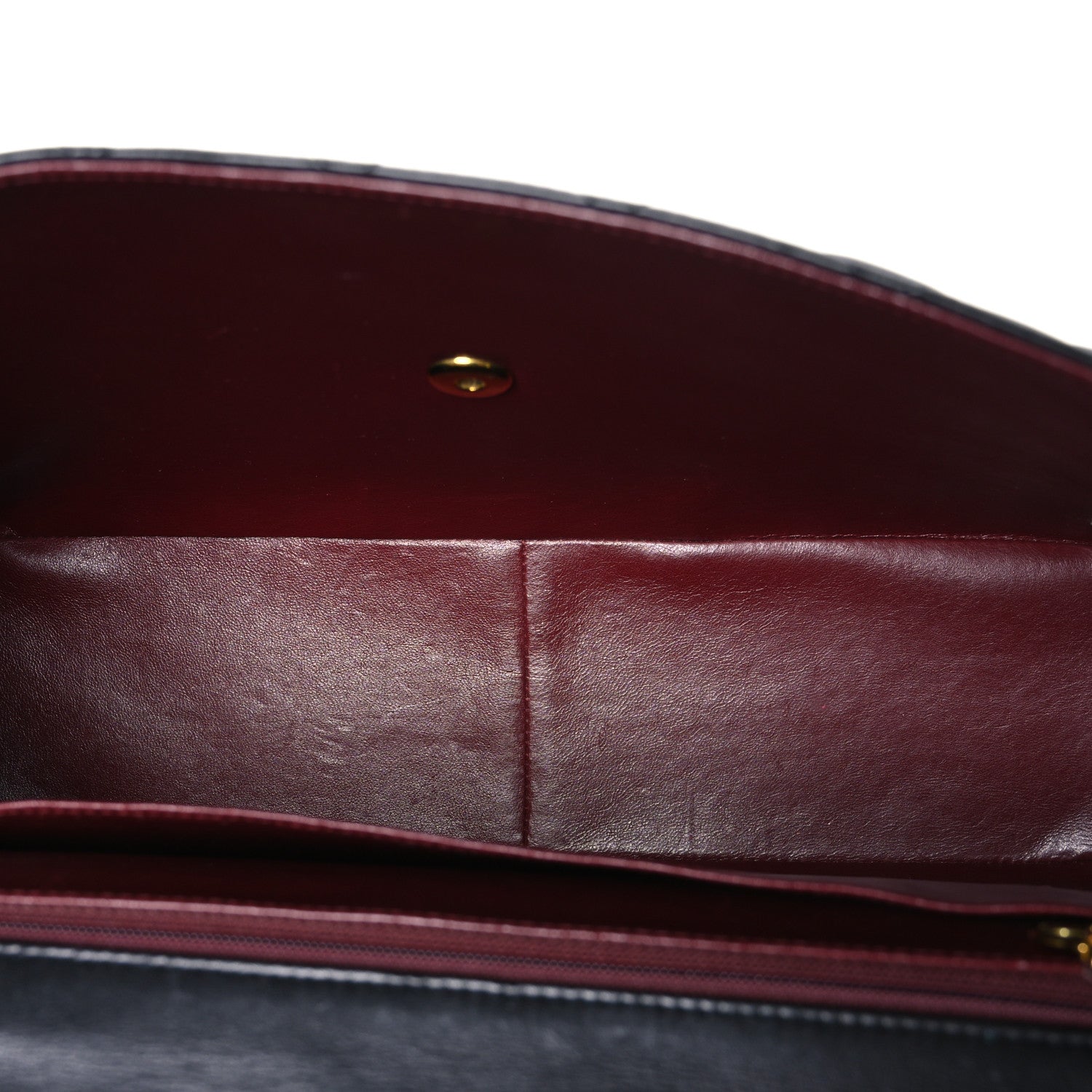 Lambskin Quilted XL Jumbo Single Flap Black — view 5