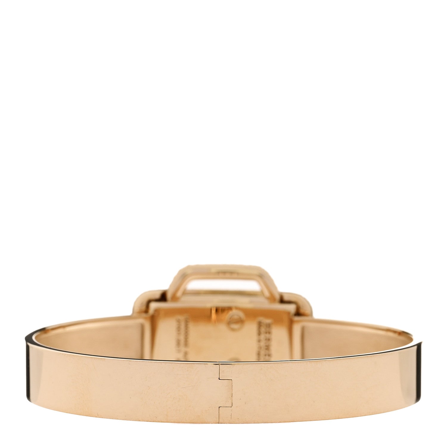 18K Yellow Gold Diamond Attelage Bracelet XS — view 2