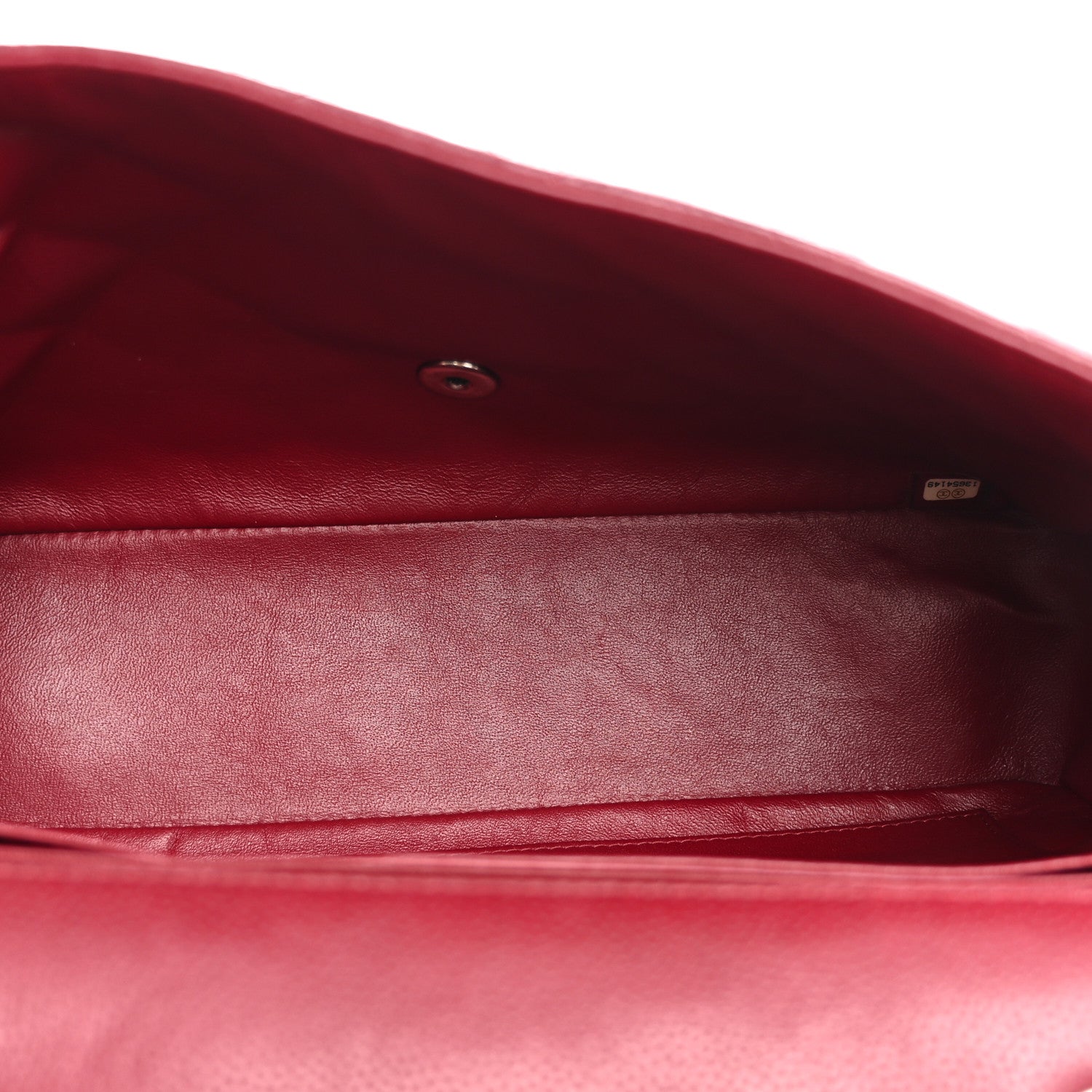 Caviar Quilted Jumbo Single Flap Dark Red — view 5