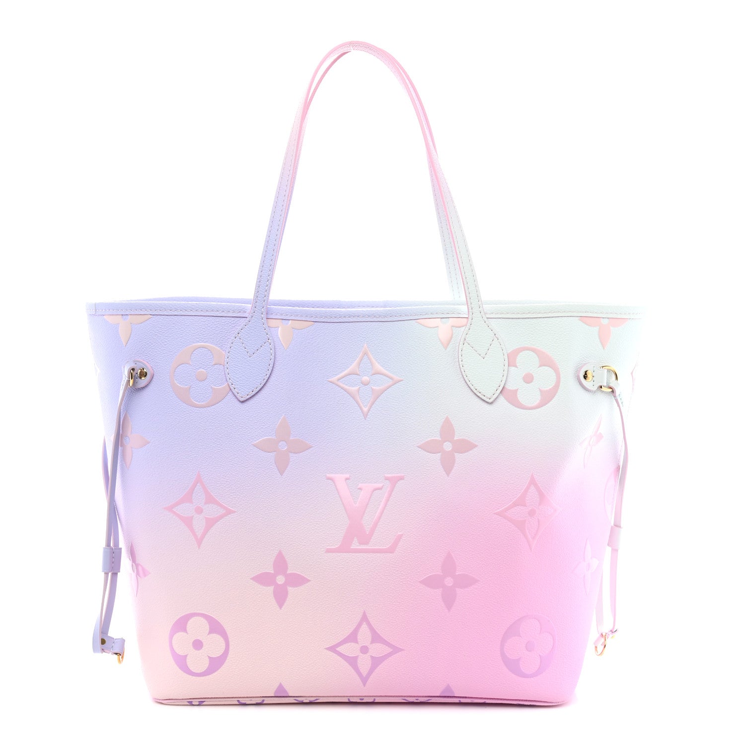 Monogram Giant Spring In The City Neverfull MM Sunrise Pastel