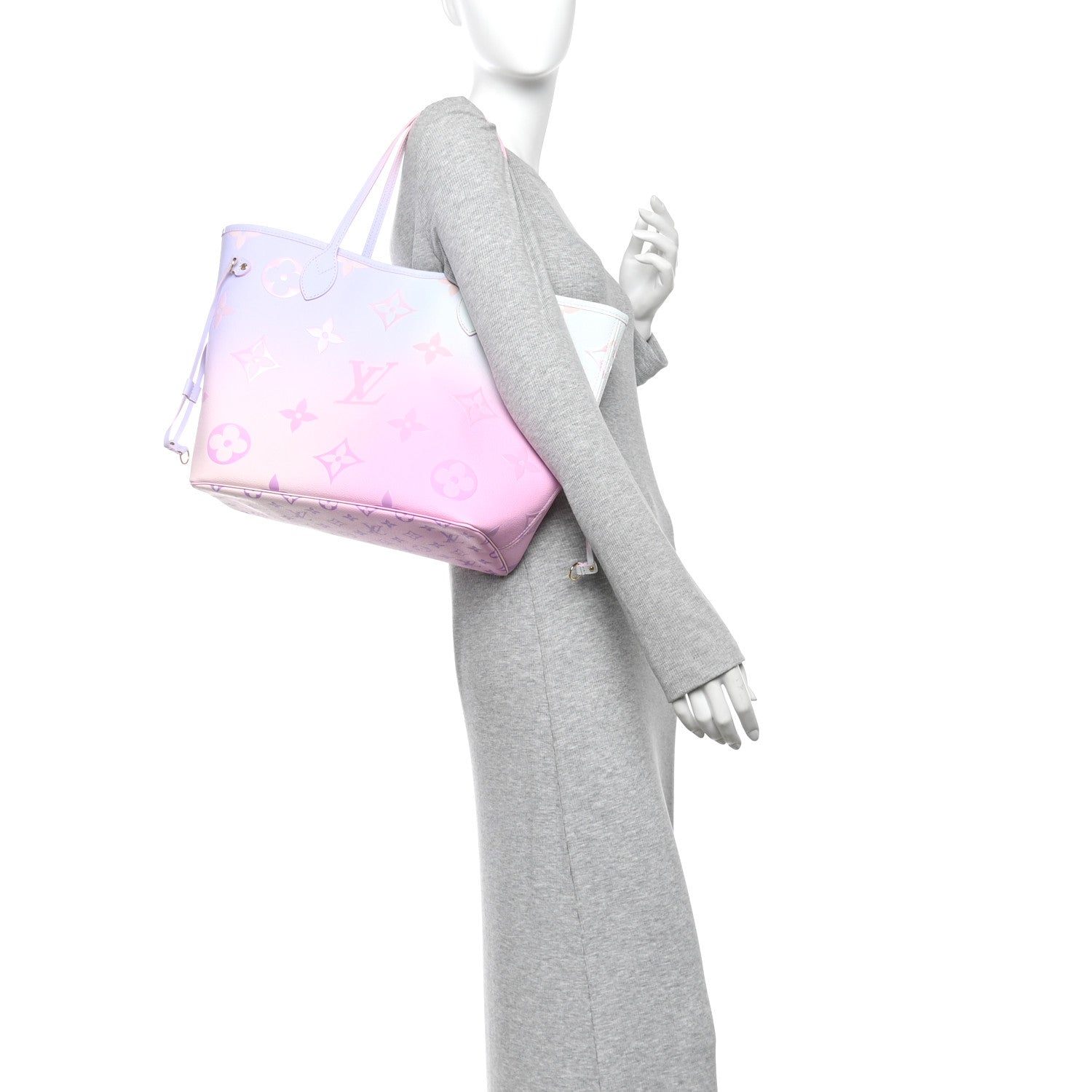 Monogram Giant Spring In The City Neverfull MM Sunrise Pastel — view 2