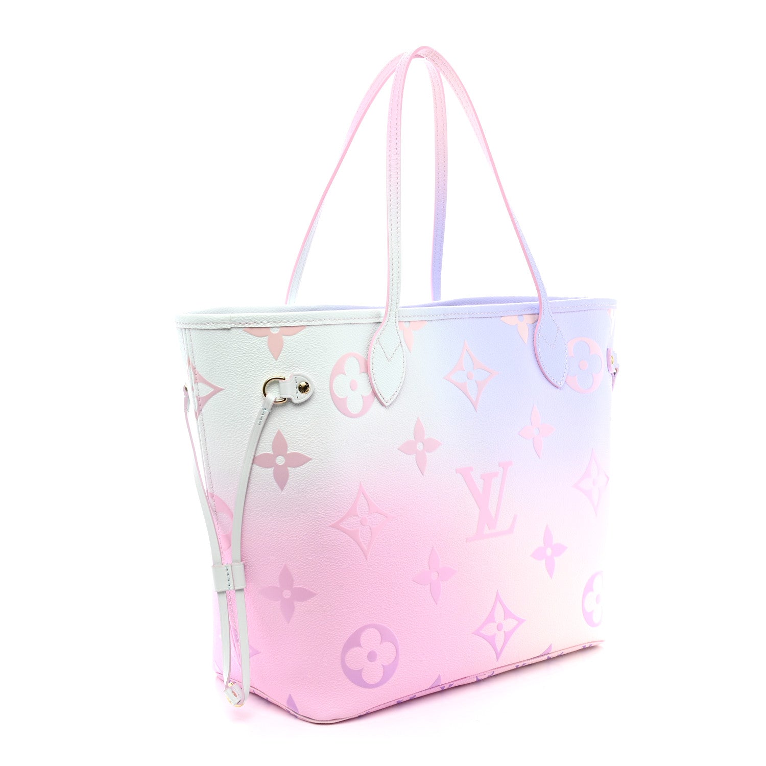 Monogram Giant Spring In The City Neverfull MM Sunrise Pastel — view 4