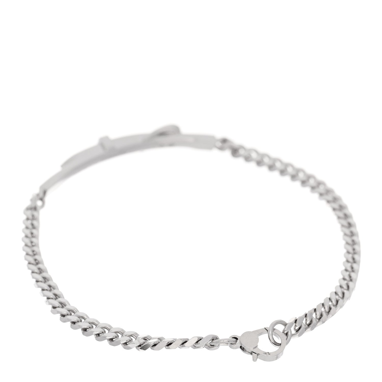 18K White Gold Diamond Etriviere Bracelet — view 2