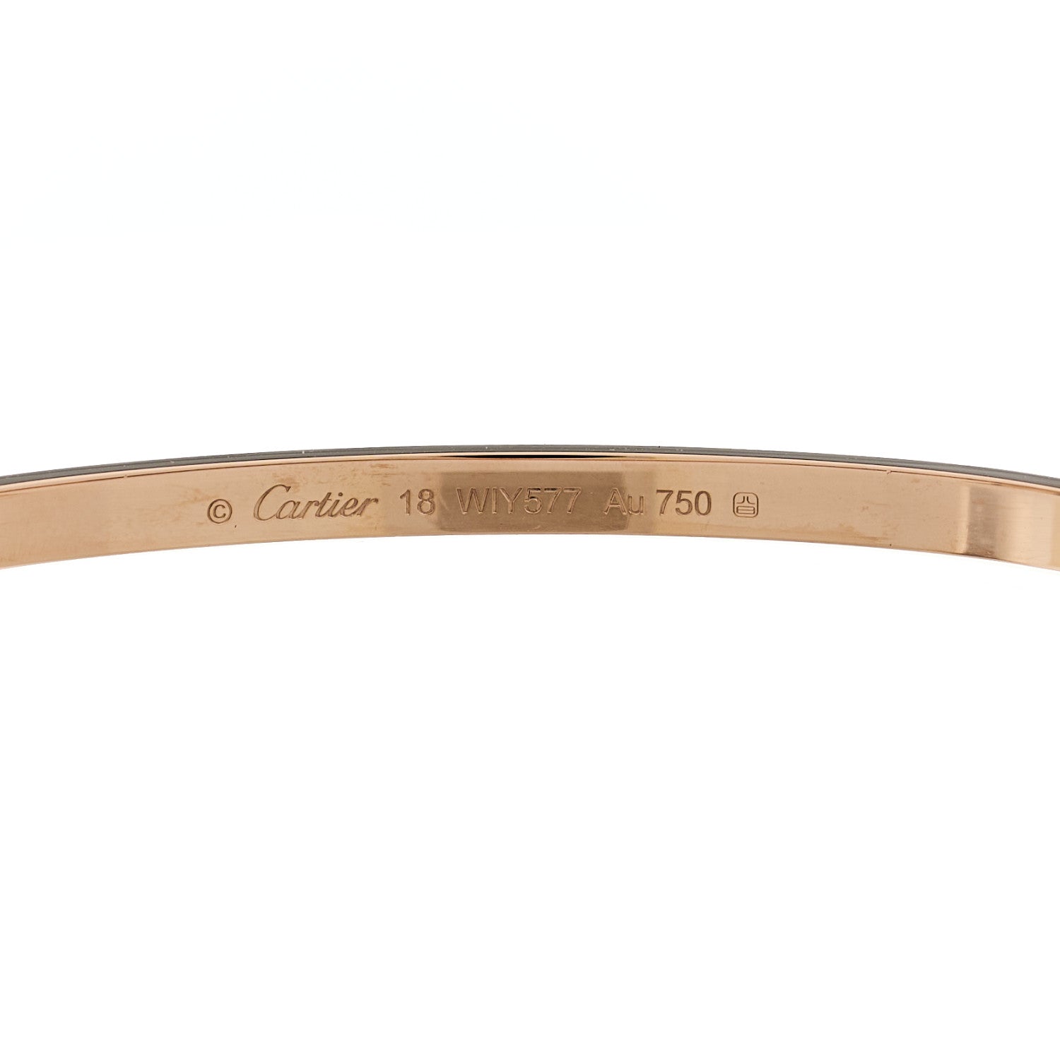 18K Pink Gold Small LOVE Bracelet 18 — view 4