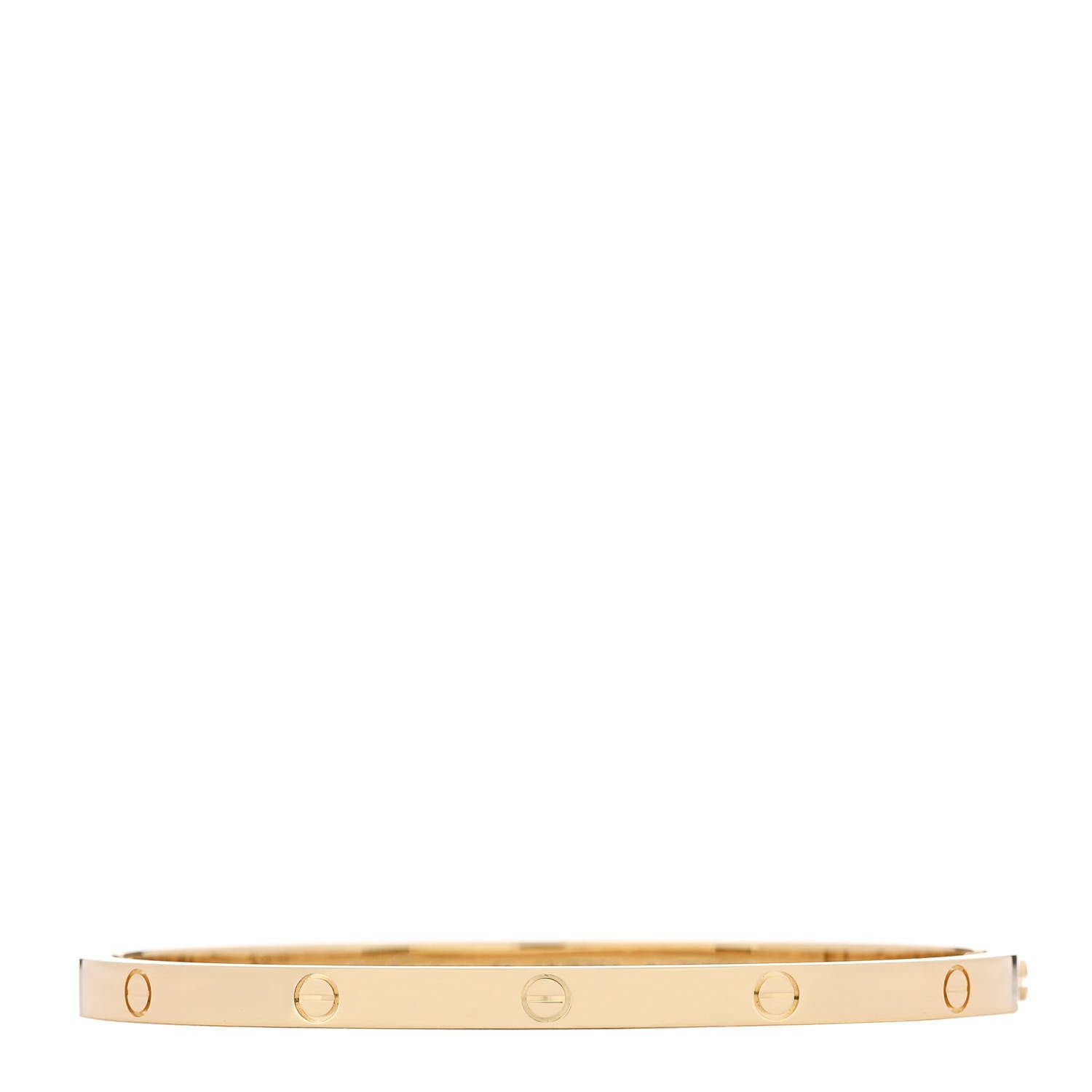 18K Yellow Gold Small LOVE Bracelet 16