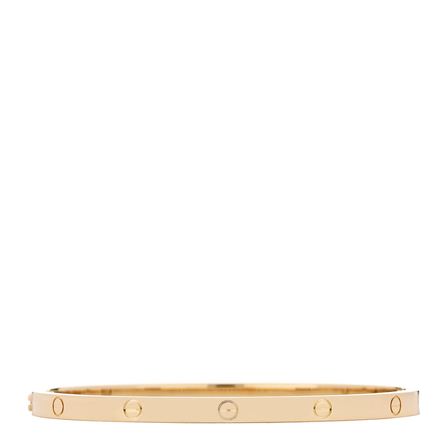 18K Yellow Gold Small LOVE Bracelet 16 — view 2