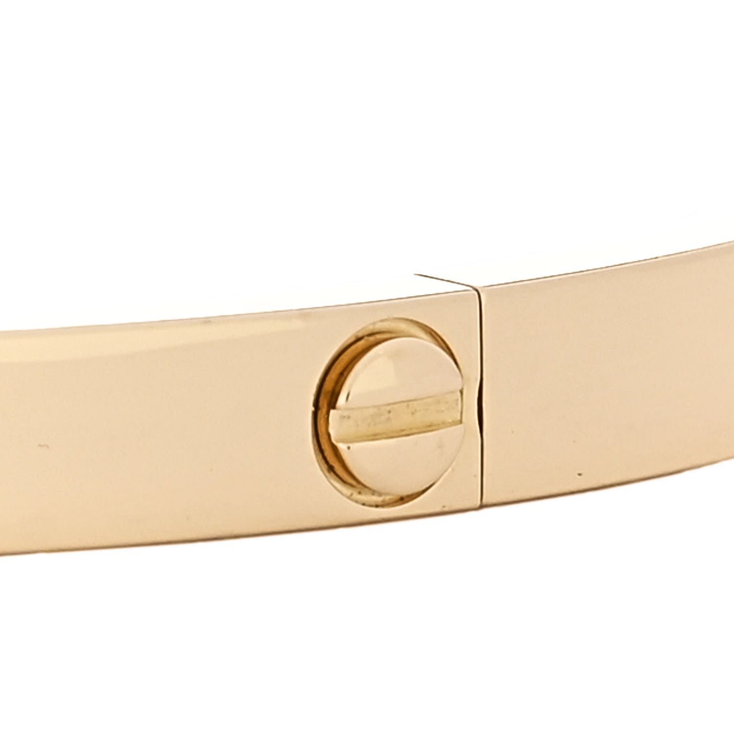 18K Yellow Gold Small LOVE Bracelet 16 — view 5