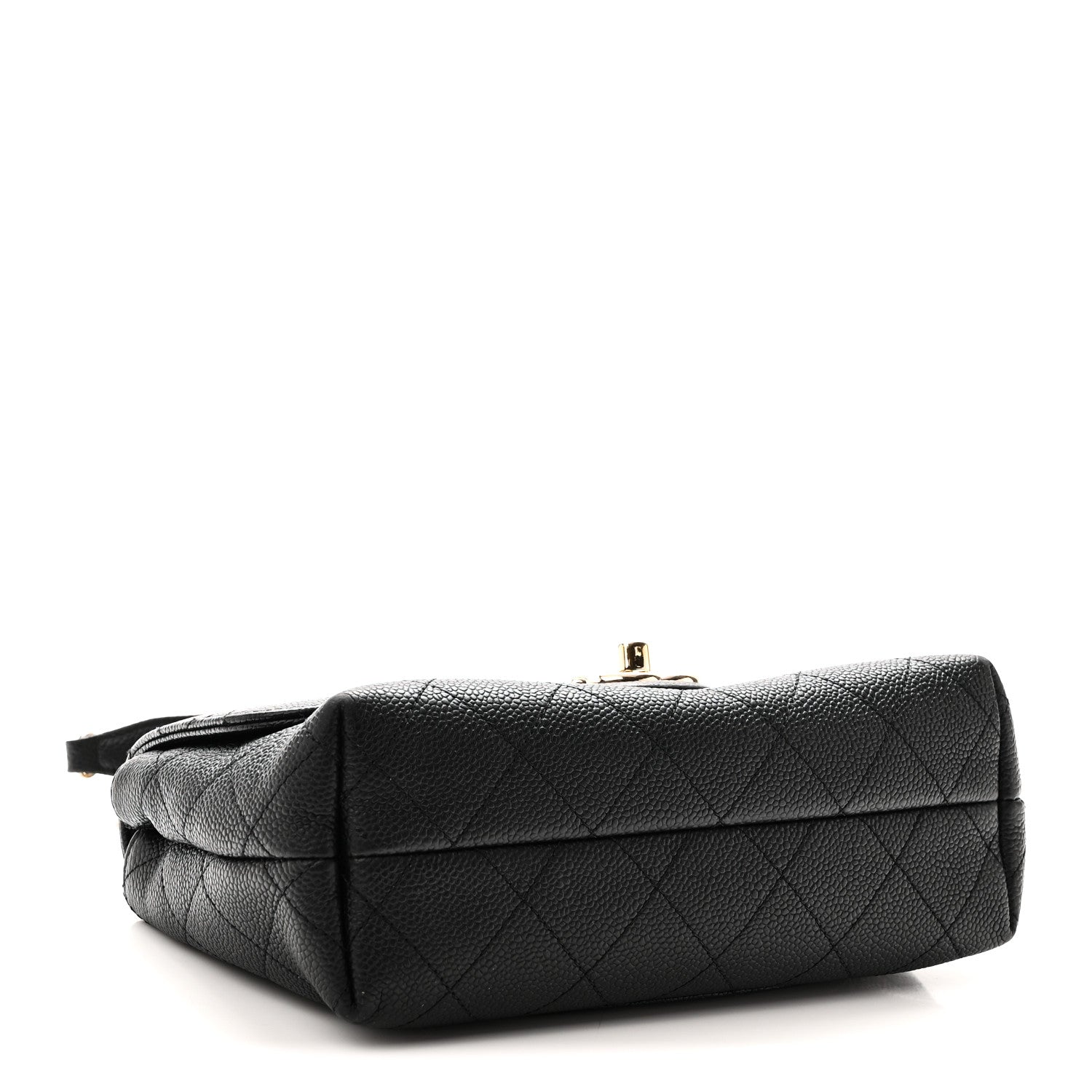 Caviar Quilted Small City Walk Flap Black — view 4