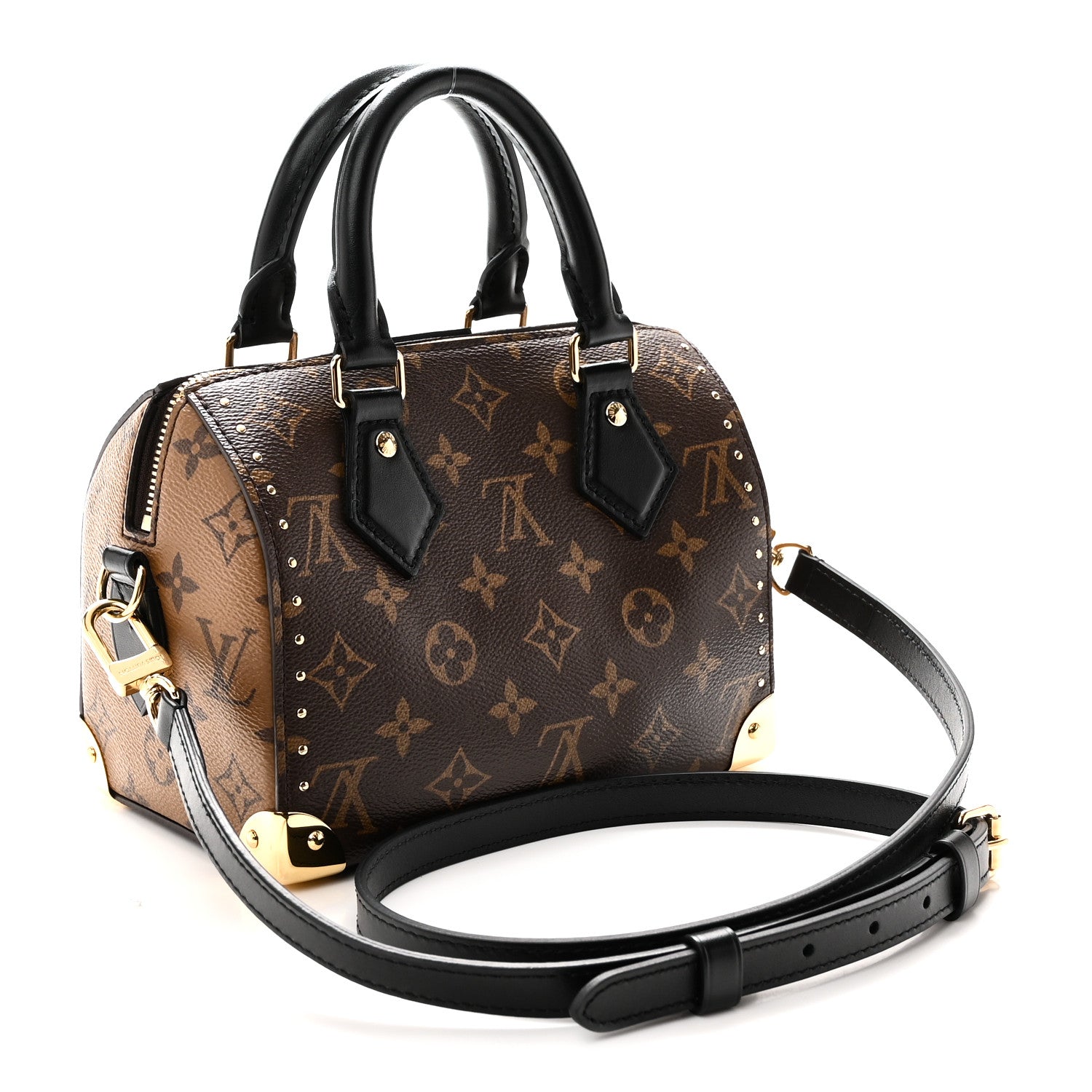 Reverse Monogram Speedy Trunk 20 — view 3