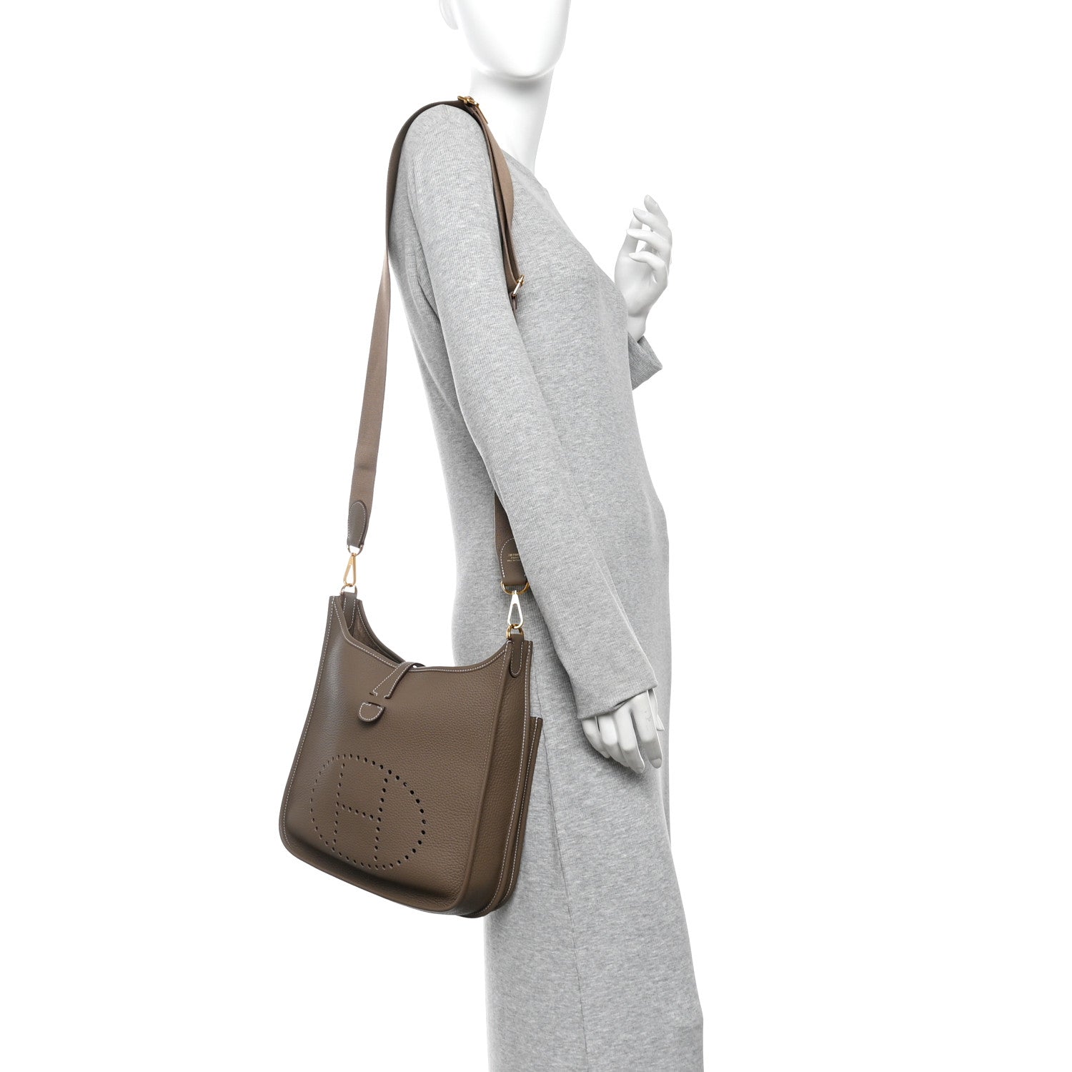 Taurillon Clemence EVELYNE III PM Etoupe — view 2