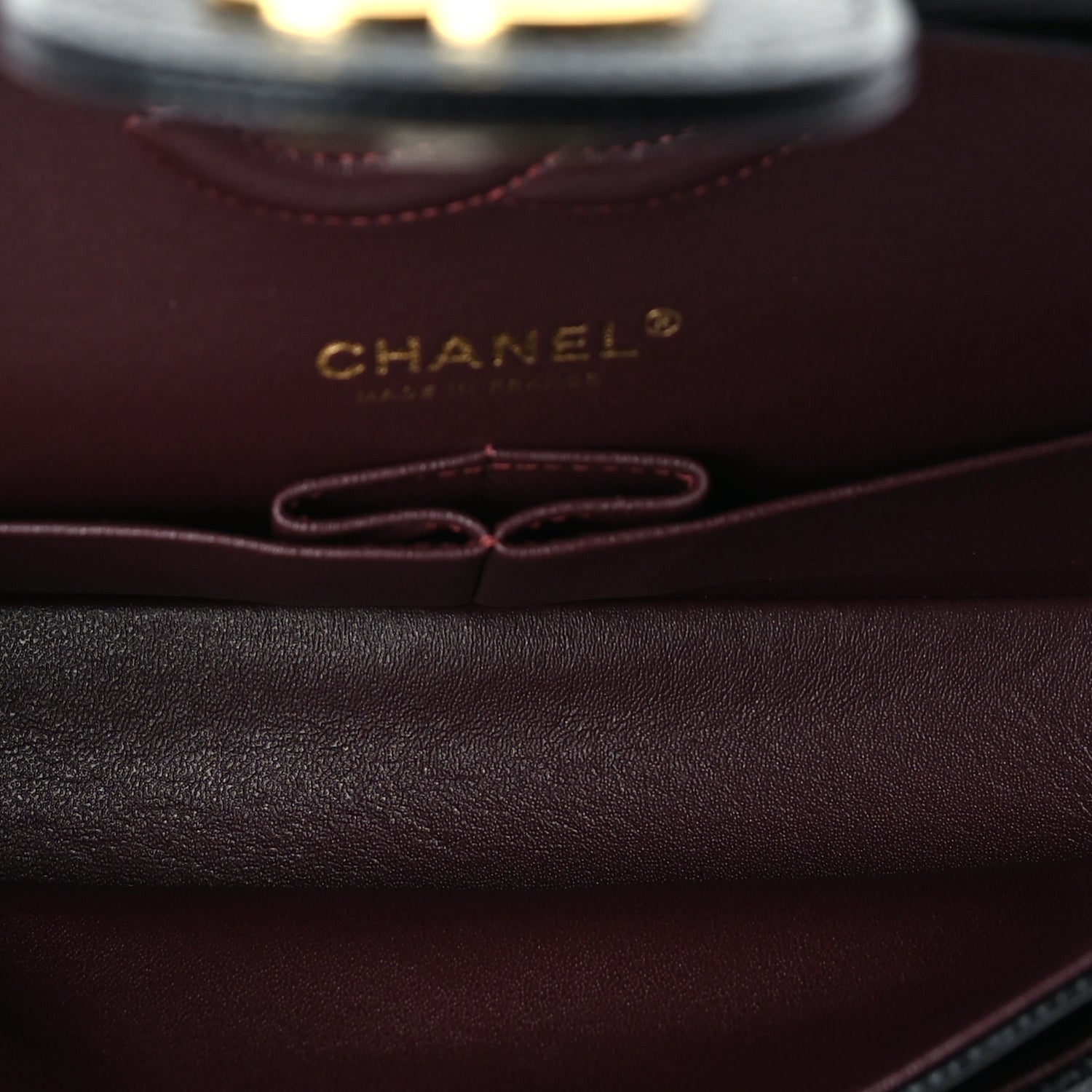 Caviar Quilted Medium Double Flap Black — view 5