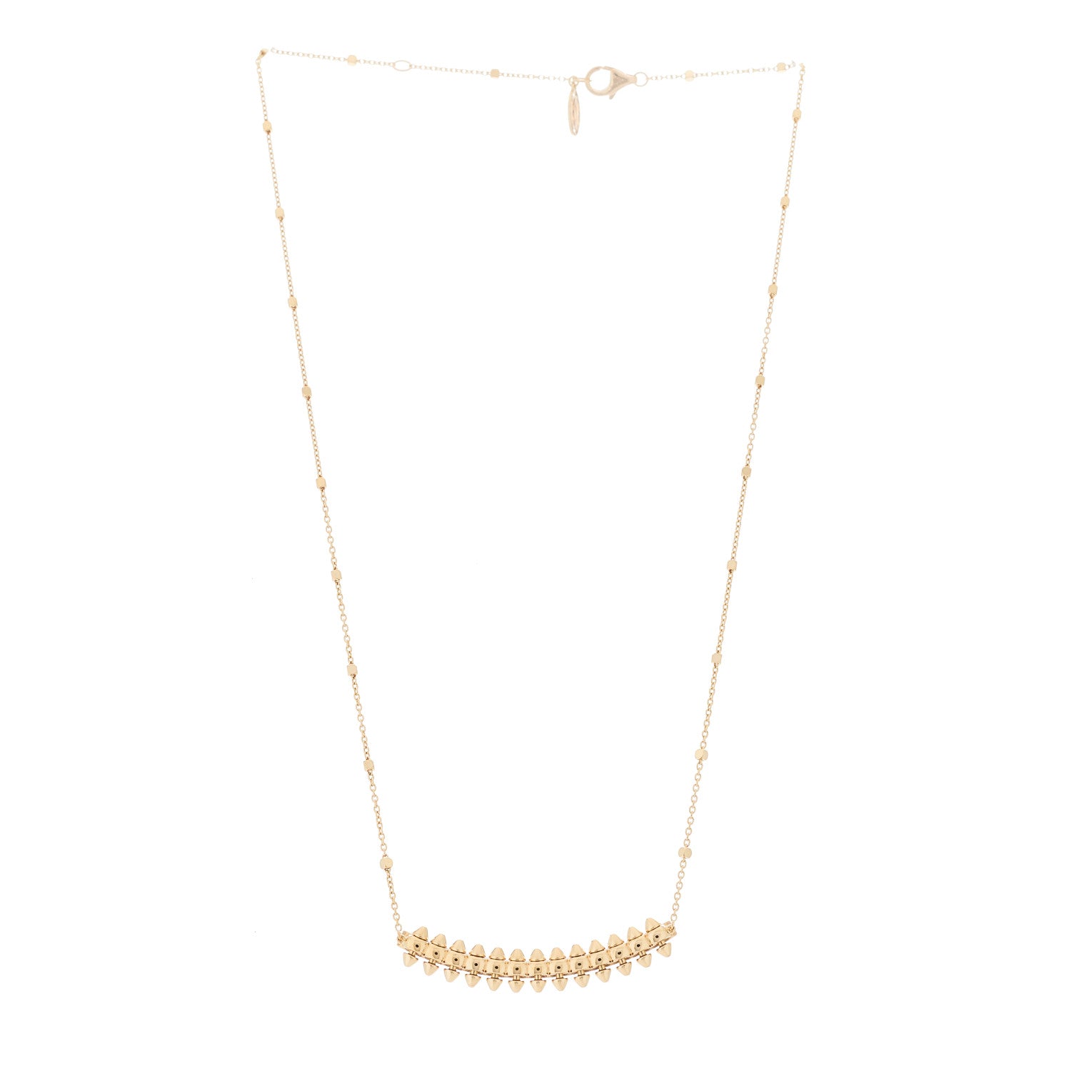 18K Pink Gold Small Clash de Cartier Necklace — view 3