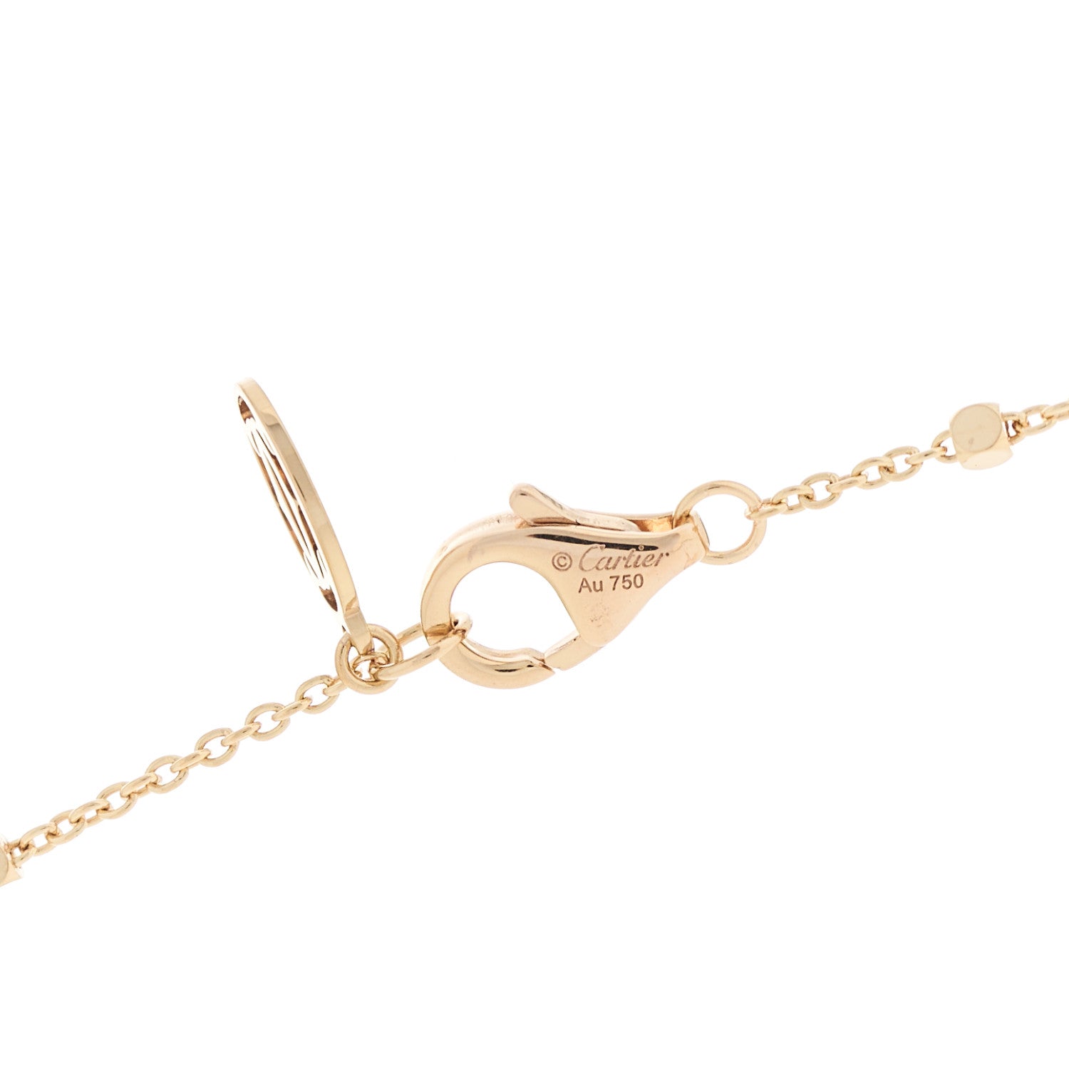 18K Pink Gold Small Clash de Cartier Necklace — view 5