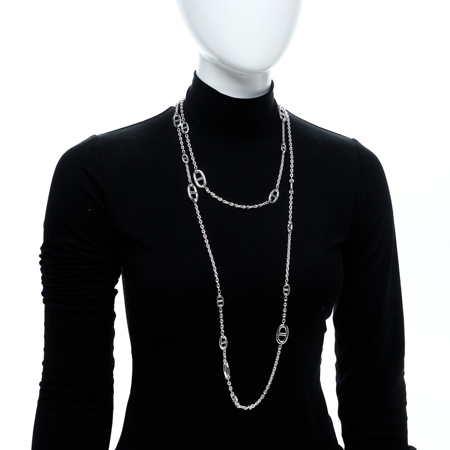 Sterling Silver Farandole Necklace 160 — view 2