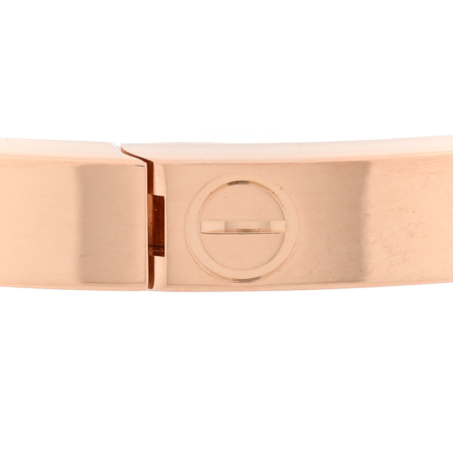 18K Pink Gold Small LOVE Bracelet 17 — view 4