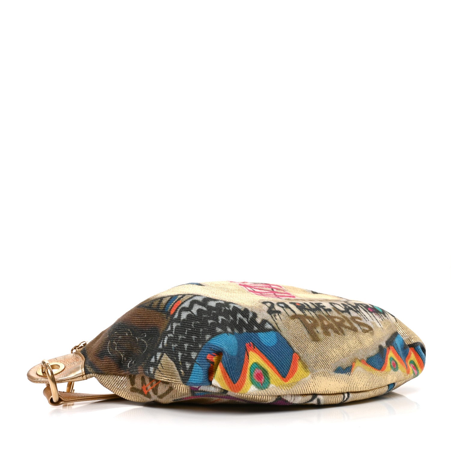 Graffiti Printed Canvas Street Spirit Waist Belt Bag Multicolor — view 4