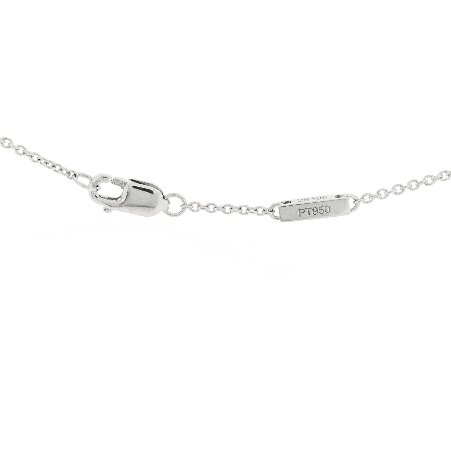 Platinum Diamond 1.71ct Heart Shape Solitaire Pendant Necklace — view 5