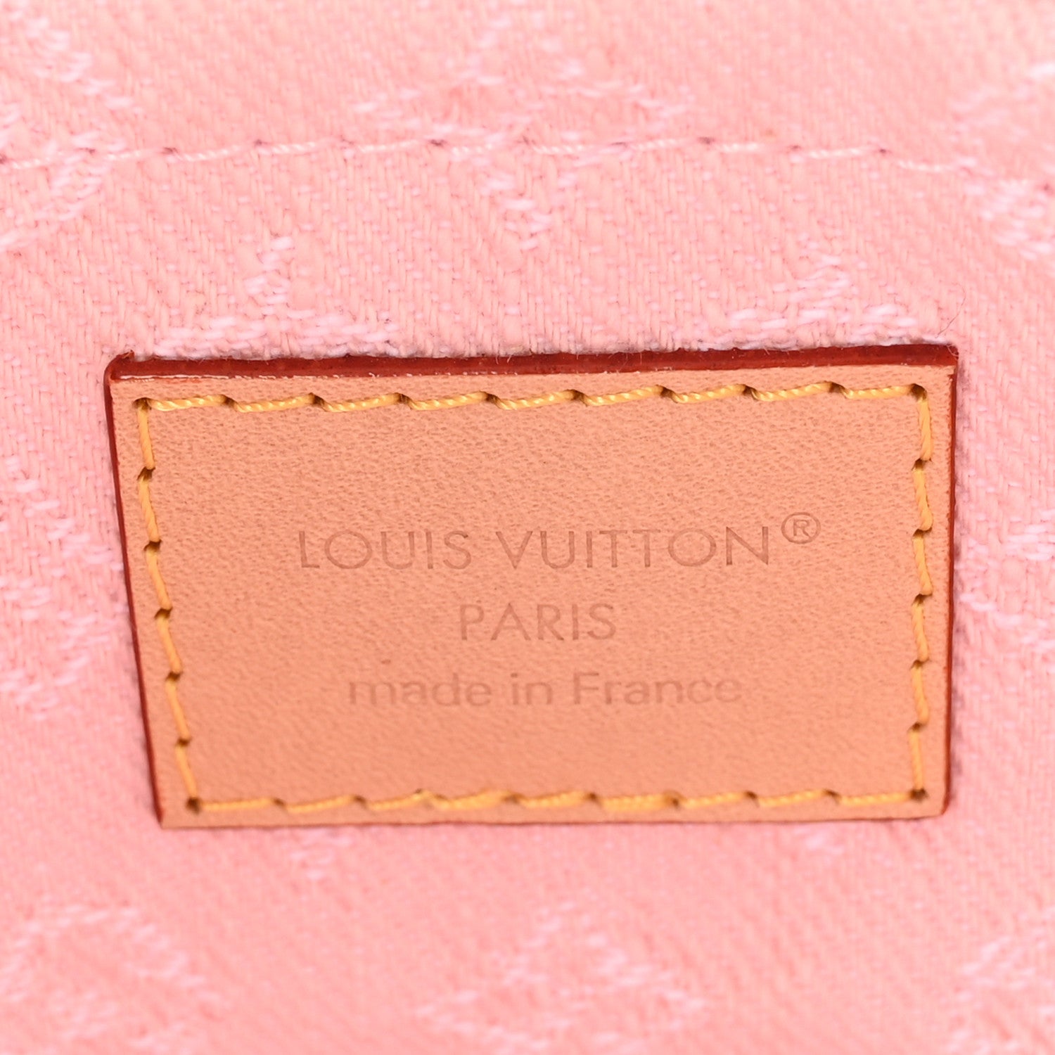Monogram Denim Sunset Washed Pink — view 5