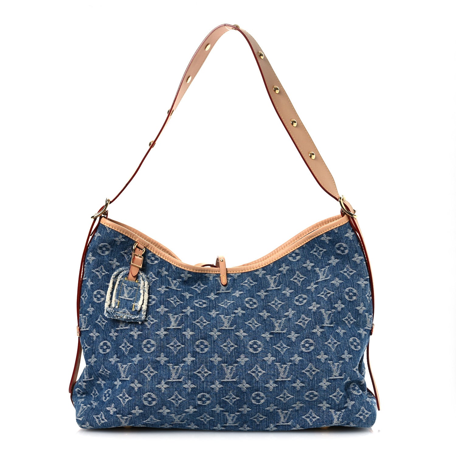 Monogram Denim CarryAll MM Blue