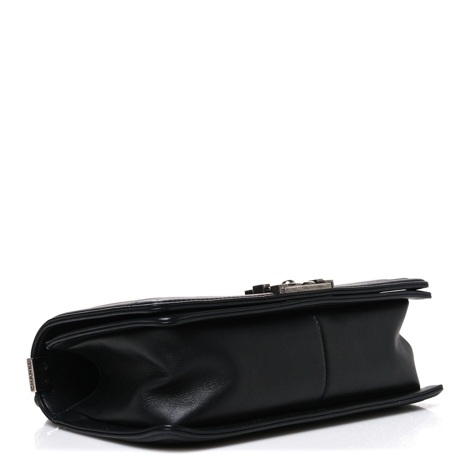 Lambskin Quilted Medium Boy Flap Black — view 4