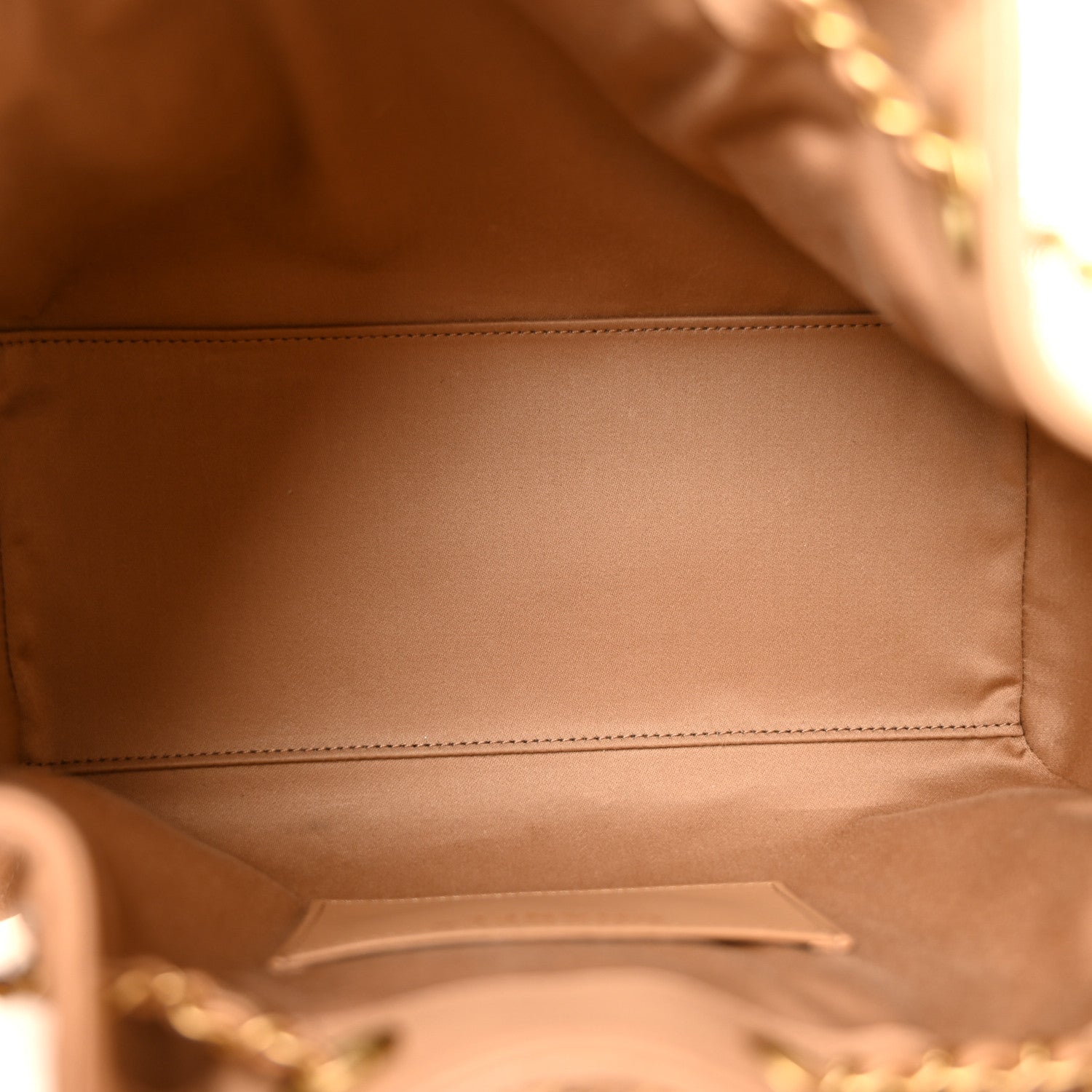Caviar Quilted Small Chanel 25 Handbag Beige — view 5