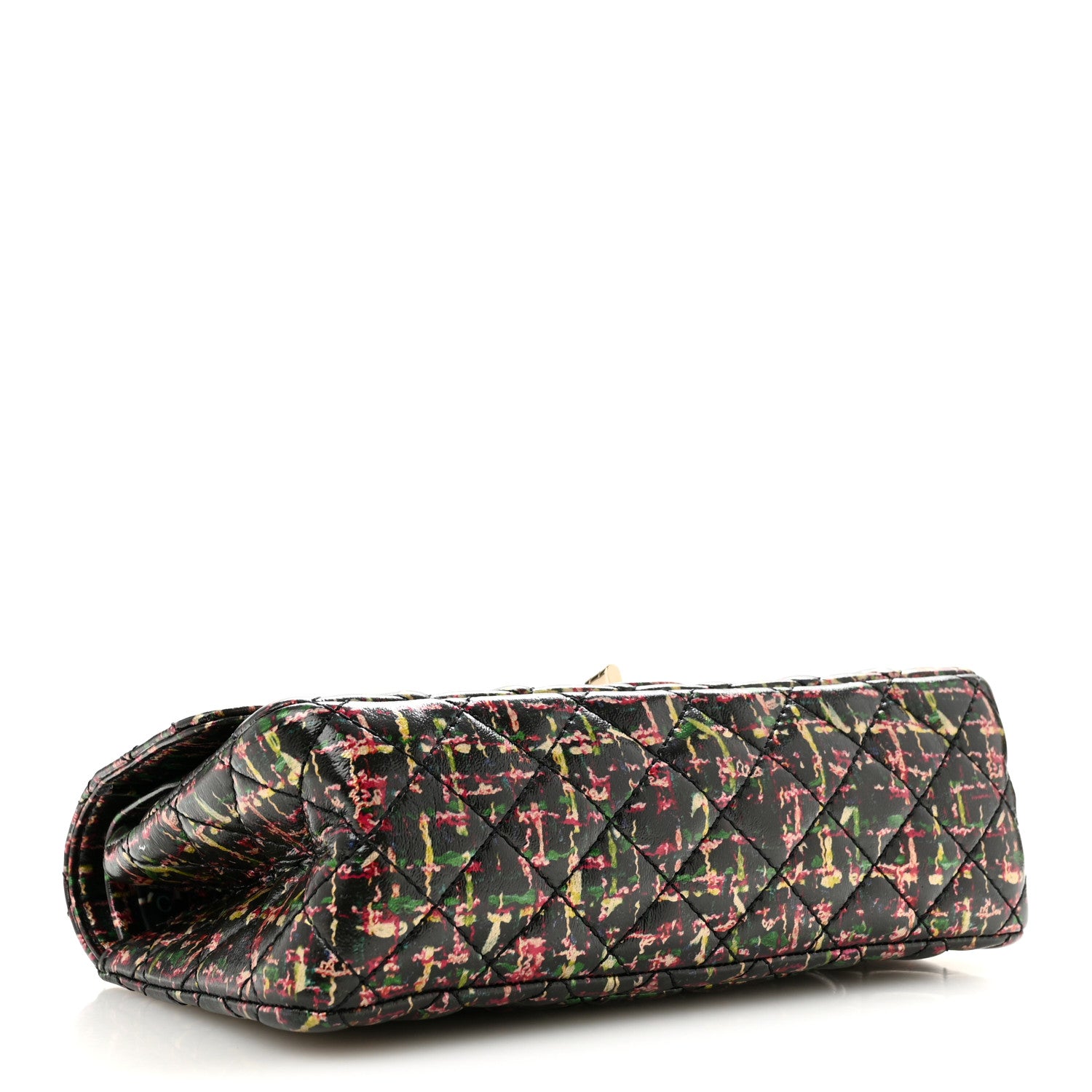 Tweed Printed Lambskin Quilted 2.55 Reissue 225 Flap Multicolor — view 4