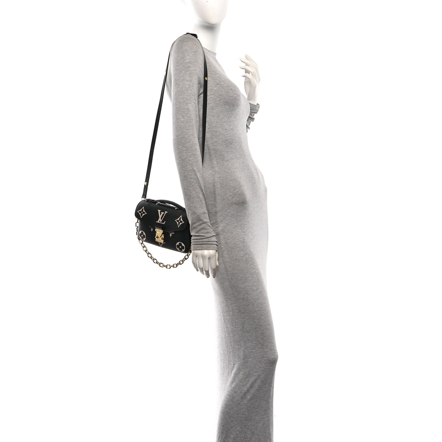 Empreinte Monogram Giant Pochette Metis East West Black Beige — view 2