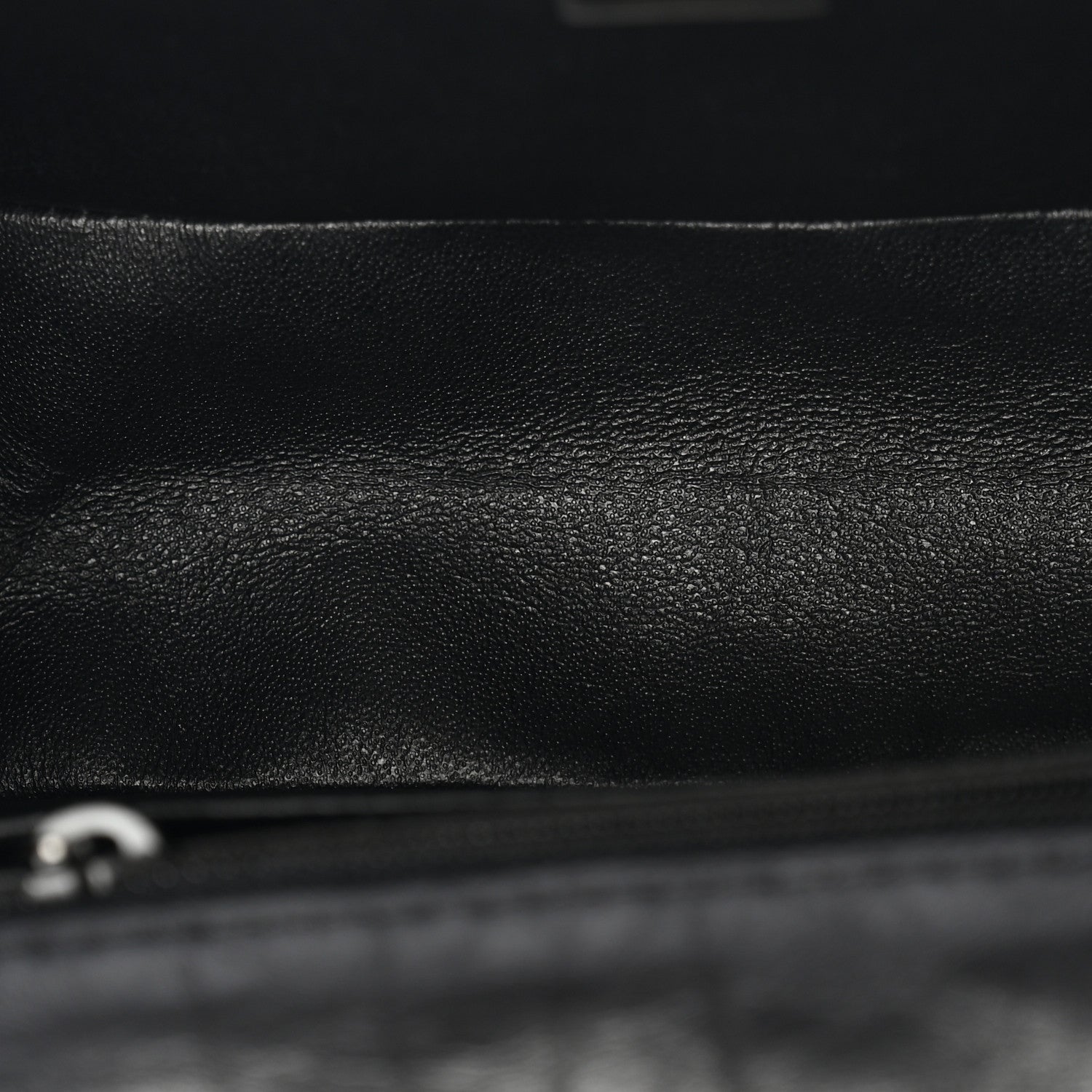 Aged Calfskin Quilted 2.55 Reissue Mini Flap So Black — view 5